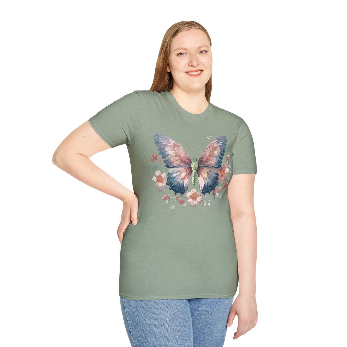 Butterfly Shirt, T Shirt with Butterfly, Monarch Shirt
