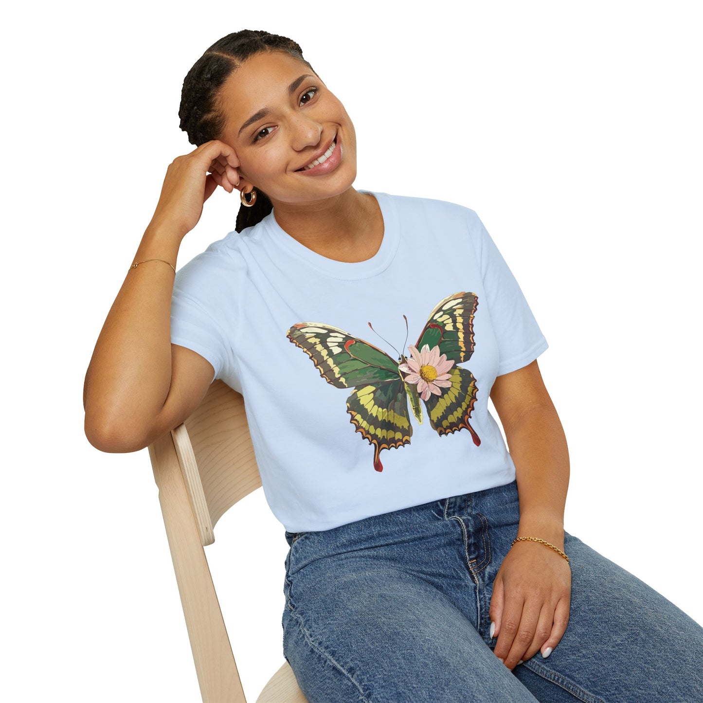 Butterfly Shirt, T Shirt with Butterfly, Monarch Shirt