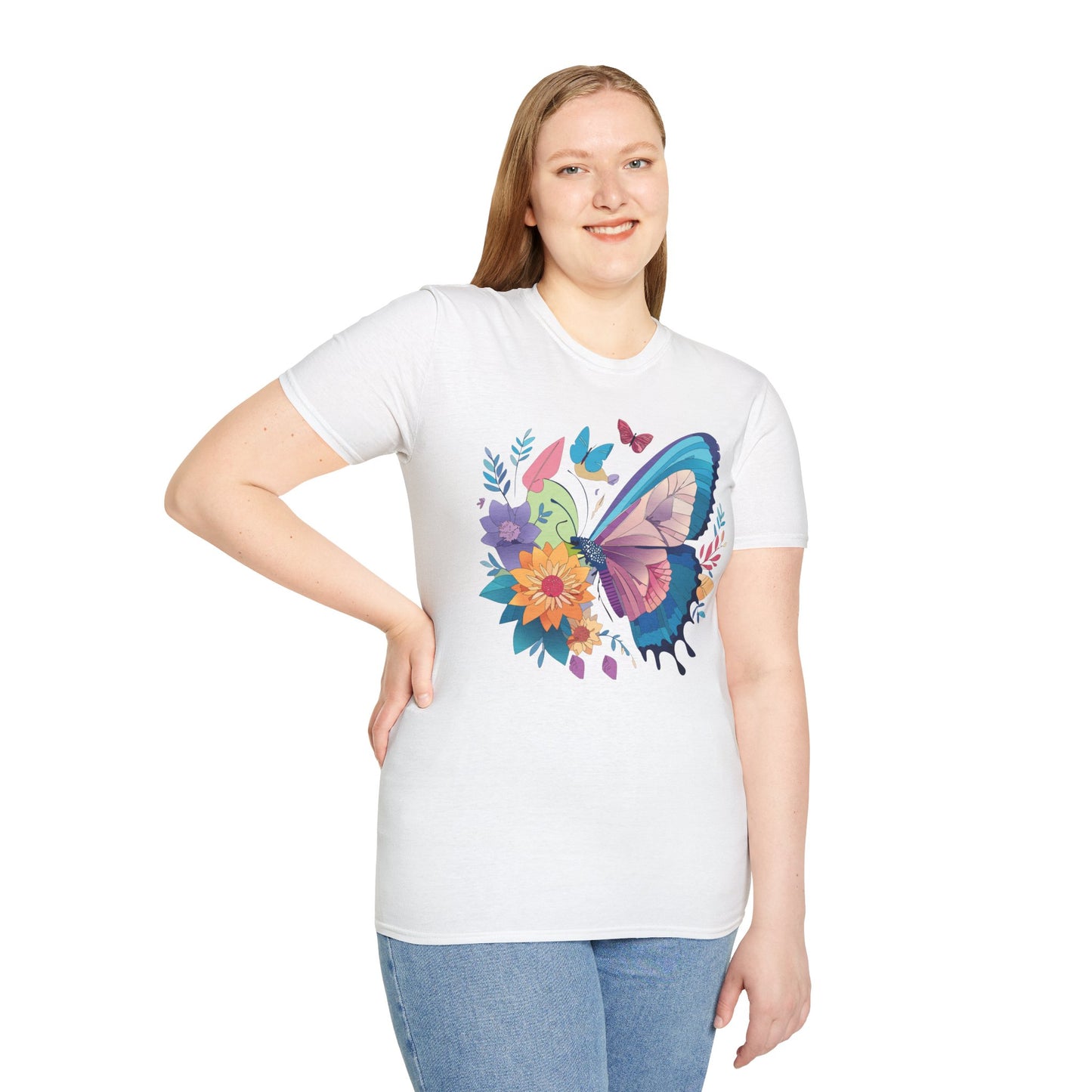 Butterfly Shirt, T Shirt with Butterfly, Monarch Shirt