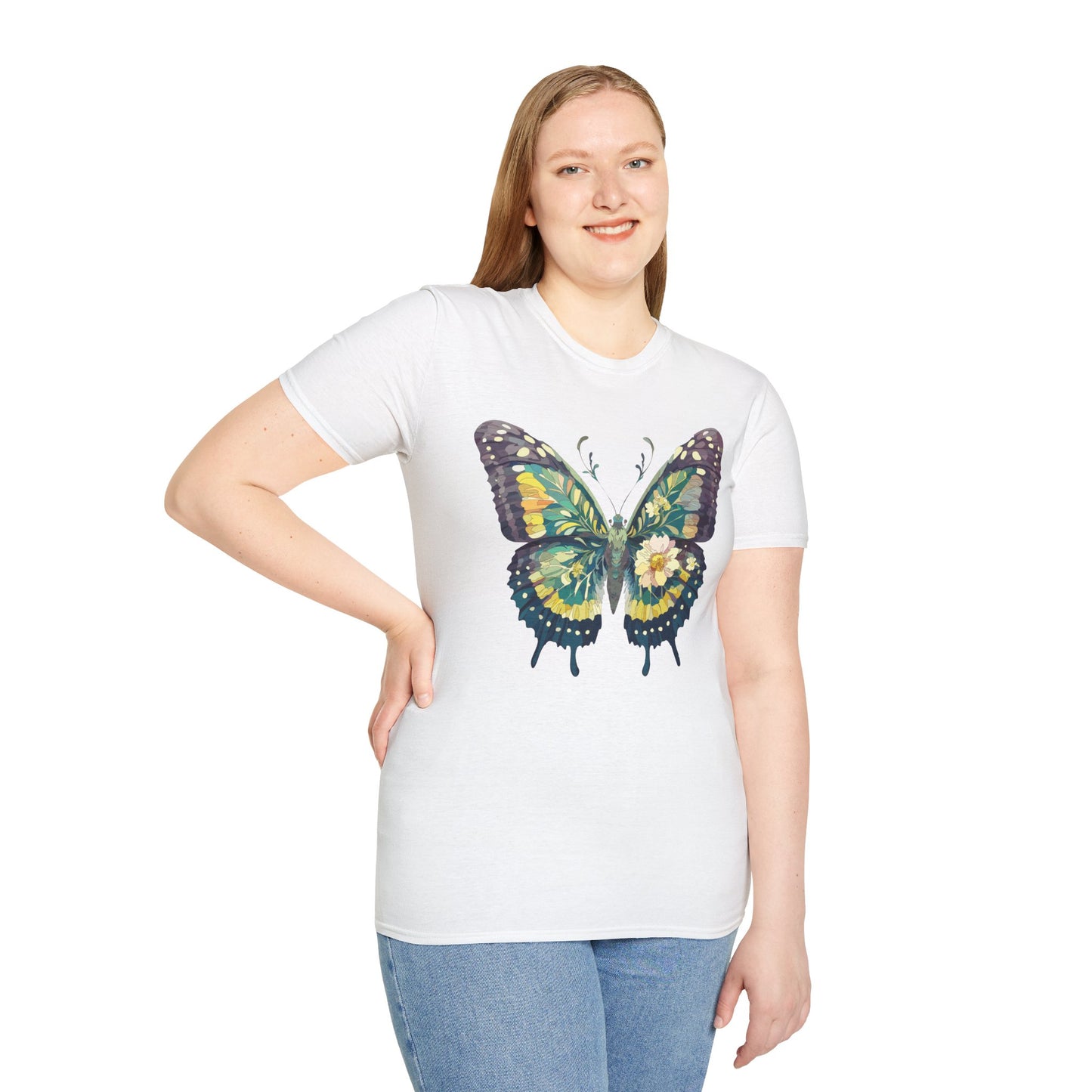 Butterfly Shirt, T Shirt with Butterfly, Monarch Shirt