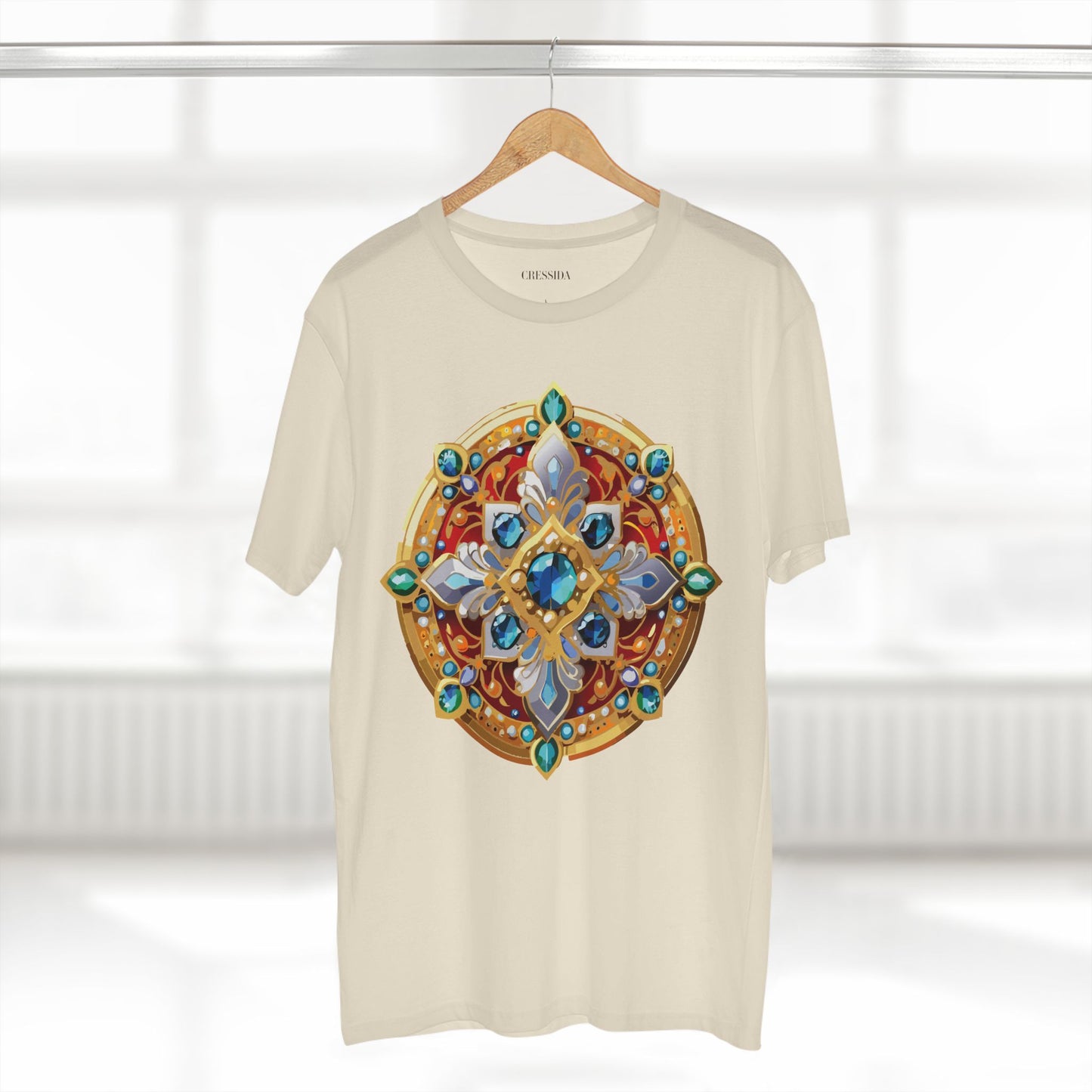 Medallion Shirt, Shirt with Medallion, Tee Shirt with Medal