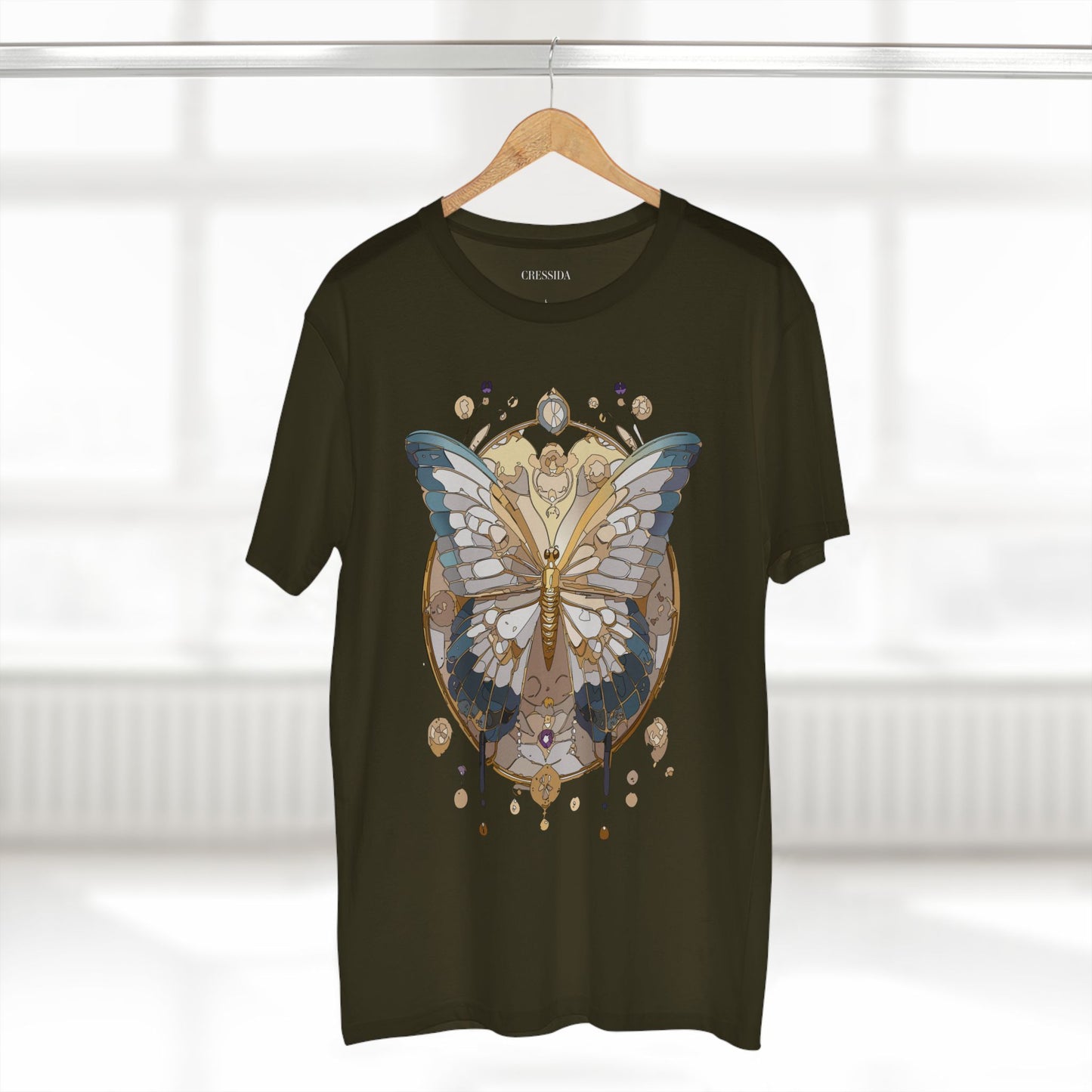 Butterfly shirt, Shirt with Butterfly, Tee Shirt with Antique Butterfly