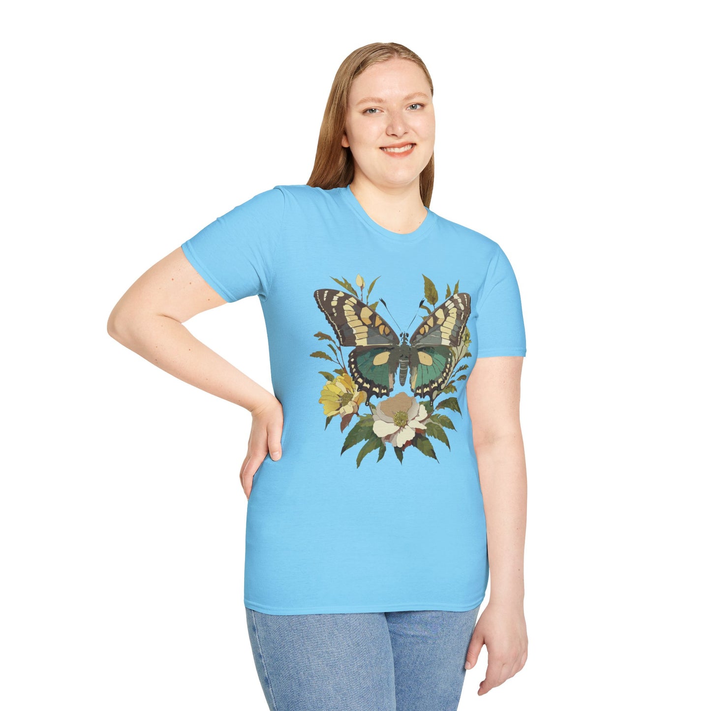 Butterfly Shirt, T Shirt with Butterfly, Monarch Shirt