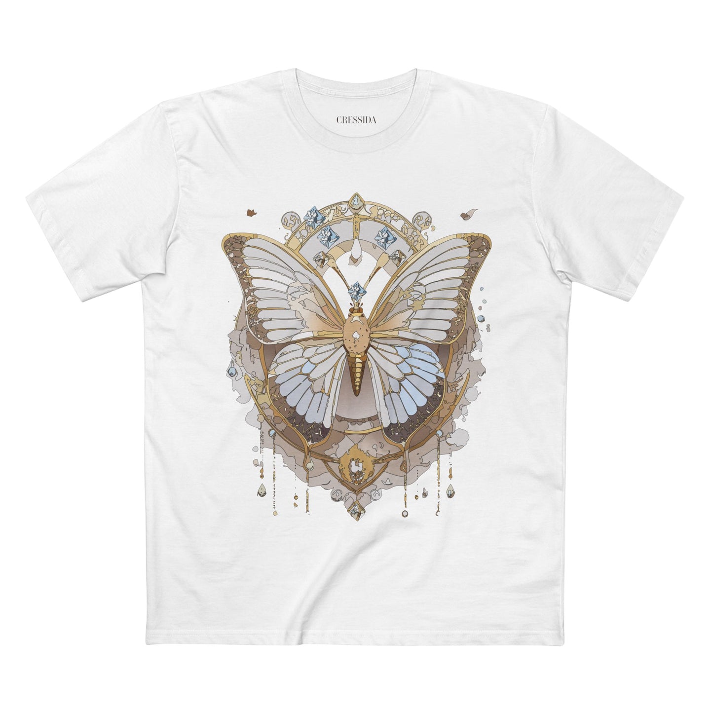 Butterfly shirt, Shirt with Butterfly, Tee Shirt with Antique Butterfly