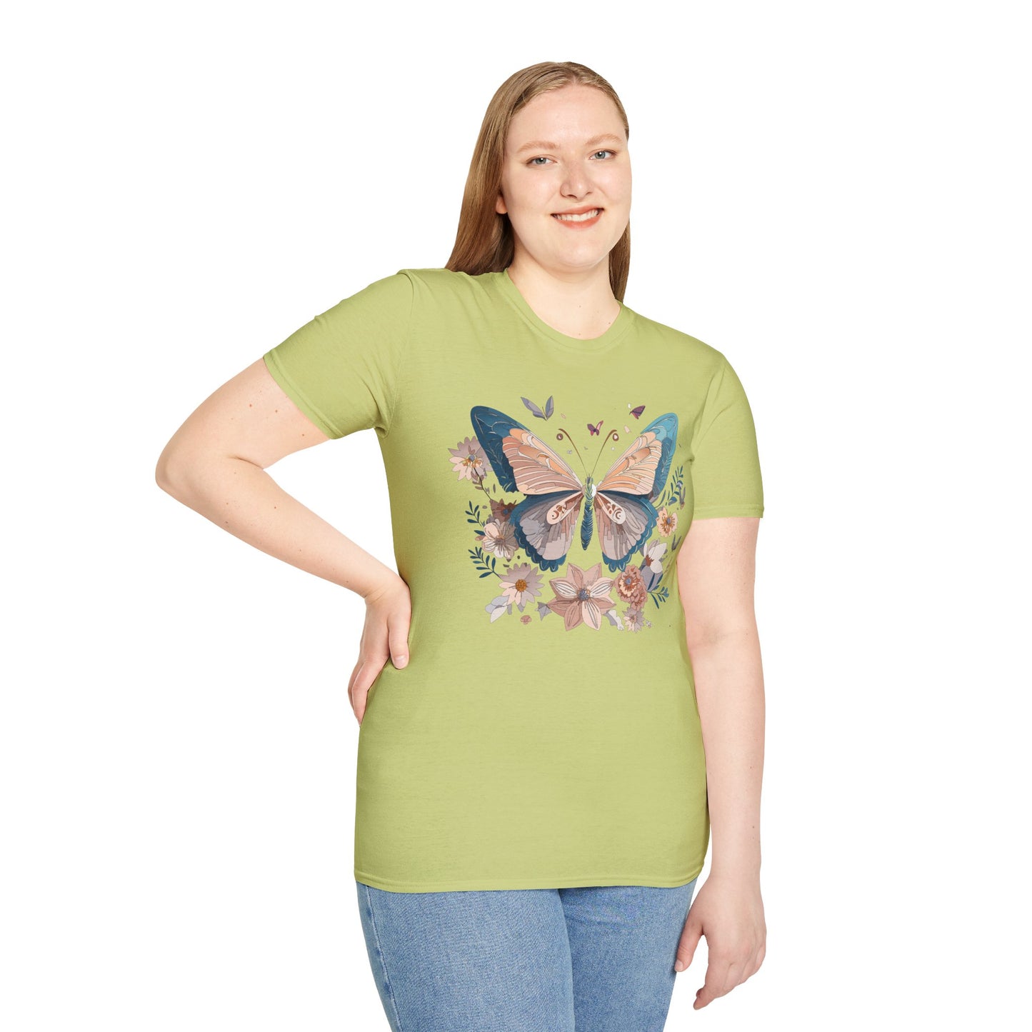 Butterfly Shirt, T Shirt with Butterfly, Monarch Shirt