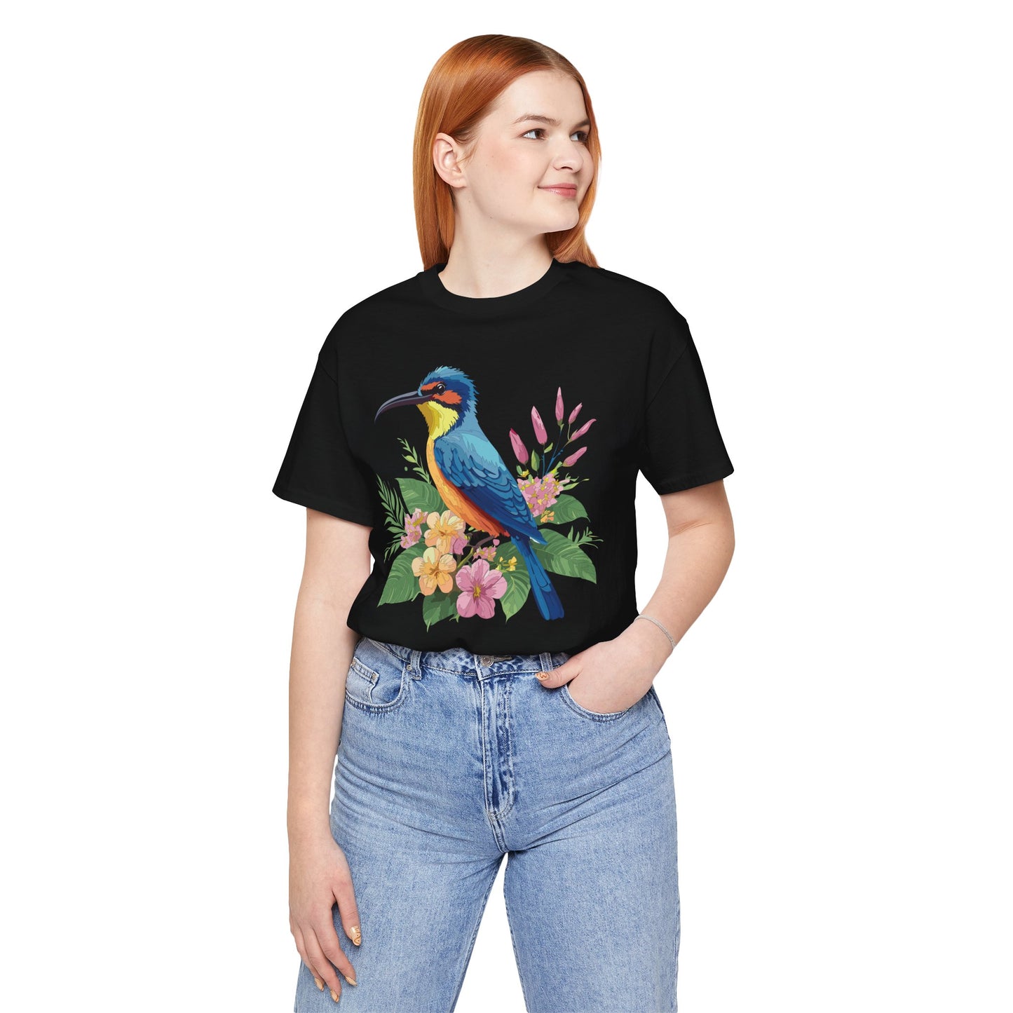 Unisex Animal Shirt, Tee Shirt with Animals, Art Design Tee Shirt, Wild Animals Shirt