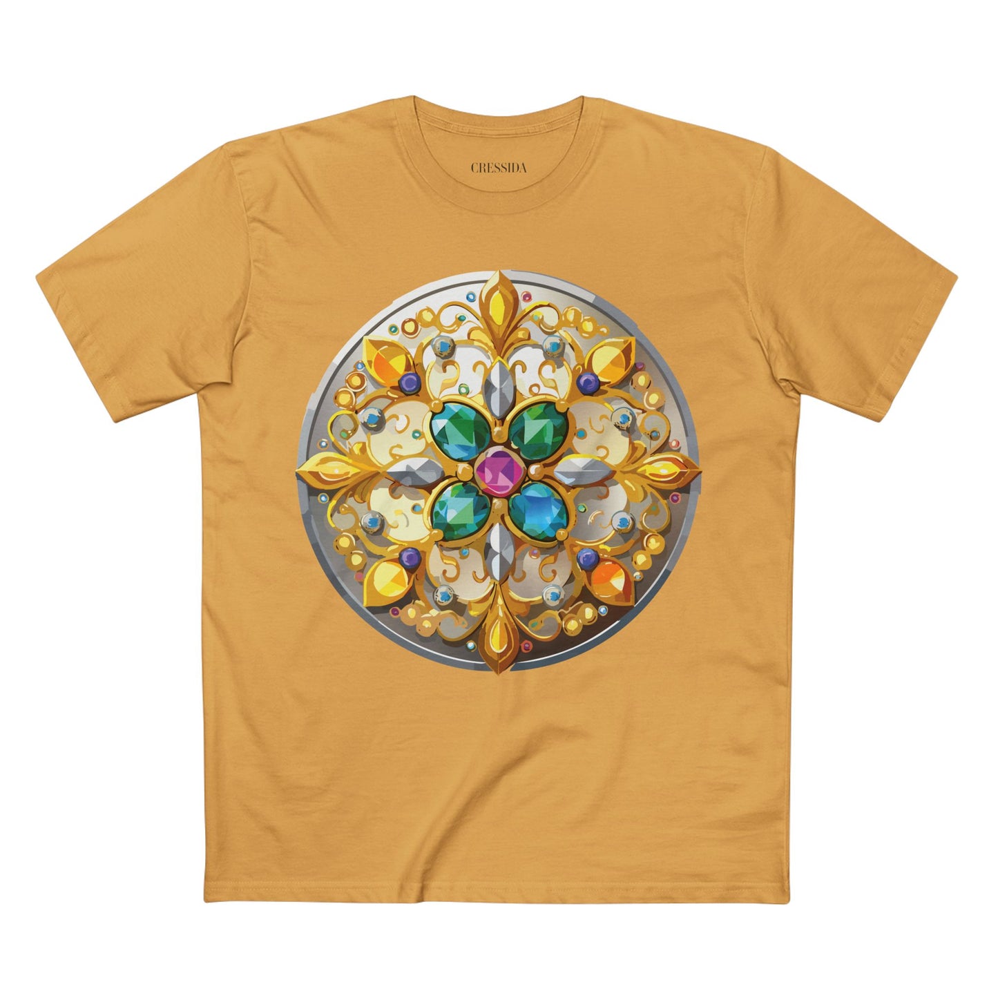 Medallion Shirt, Shirt with Medallion, Tee Shirt with Medal