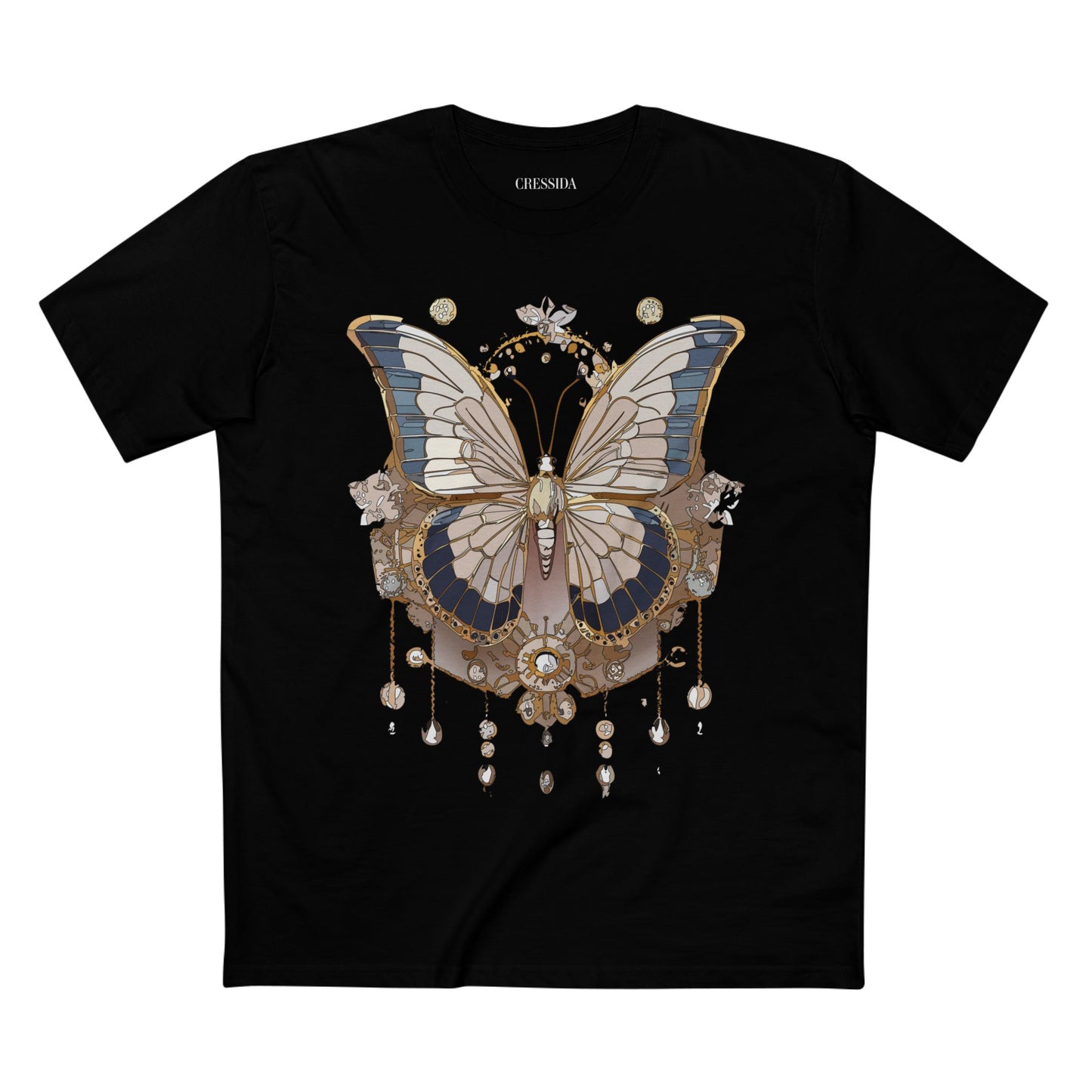 Butterfly shirt, Shirt with Butterfly, Tee Shirt with Antique Butterfly