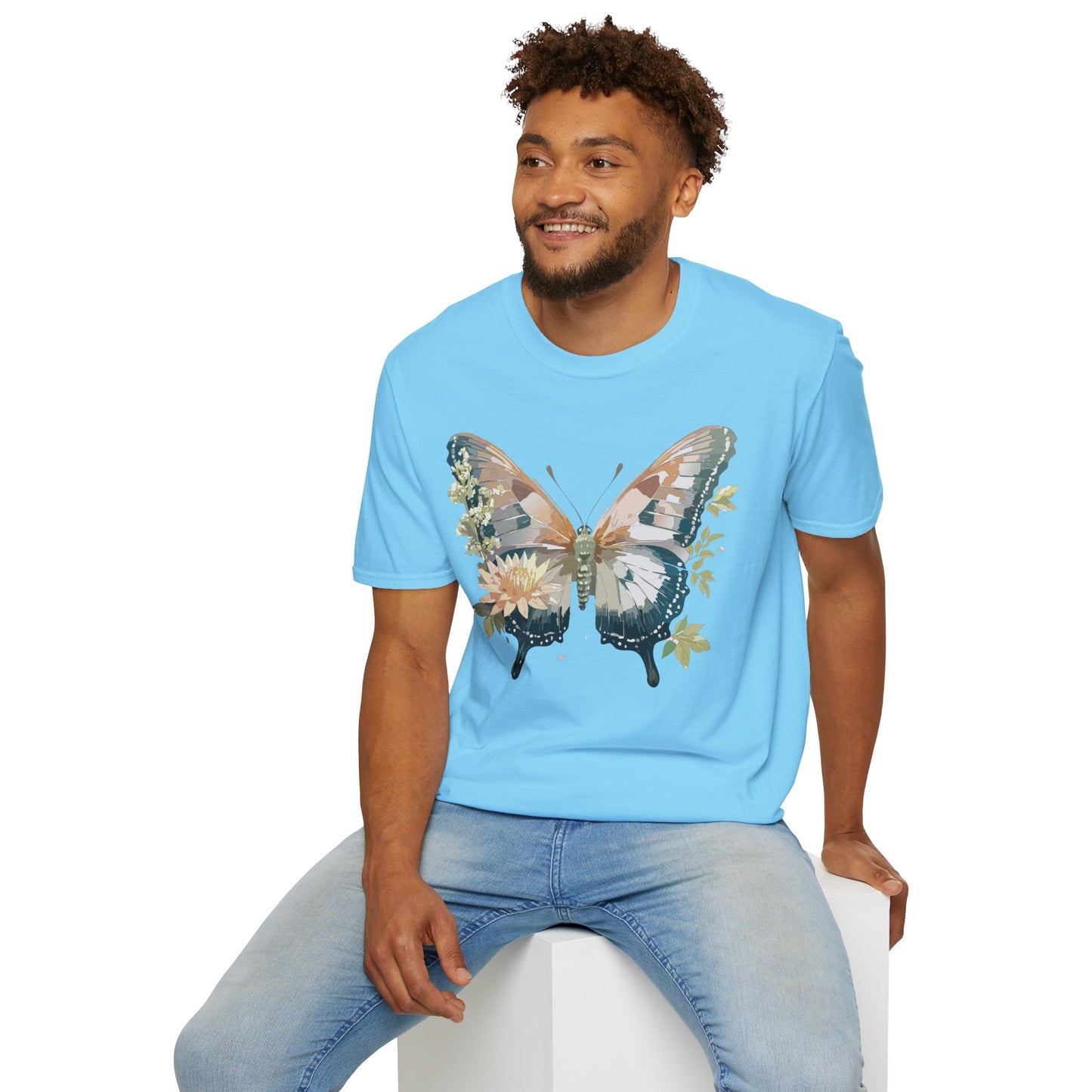 Butterfly Shirt, T Shirt with Butterfly, Monarch Shirt