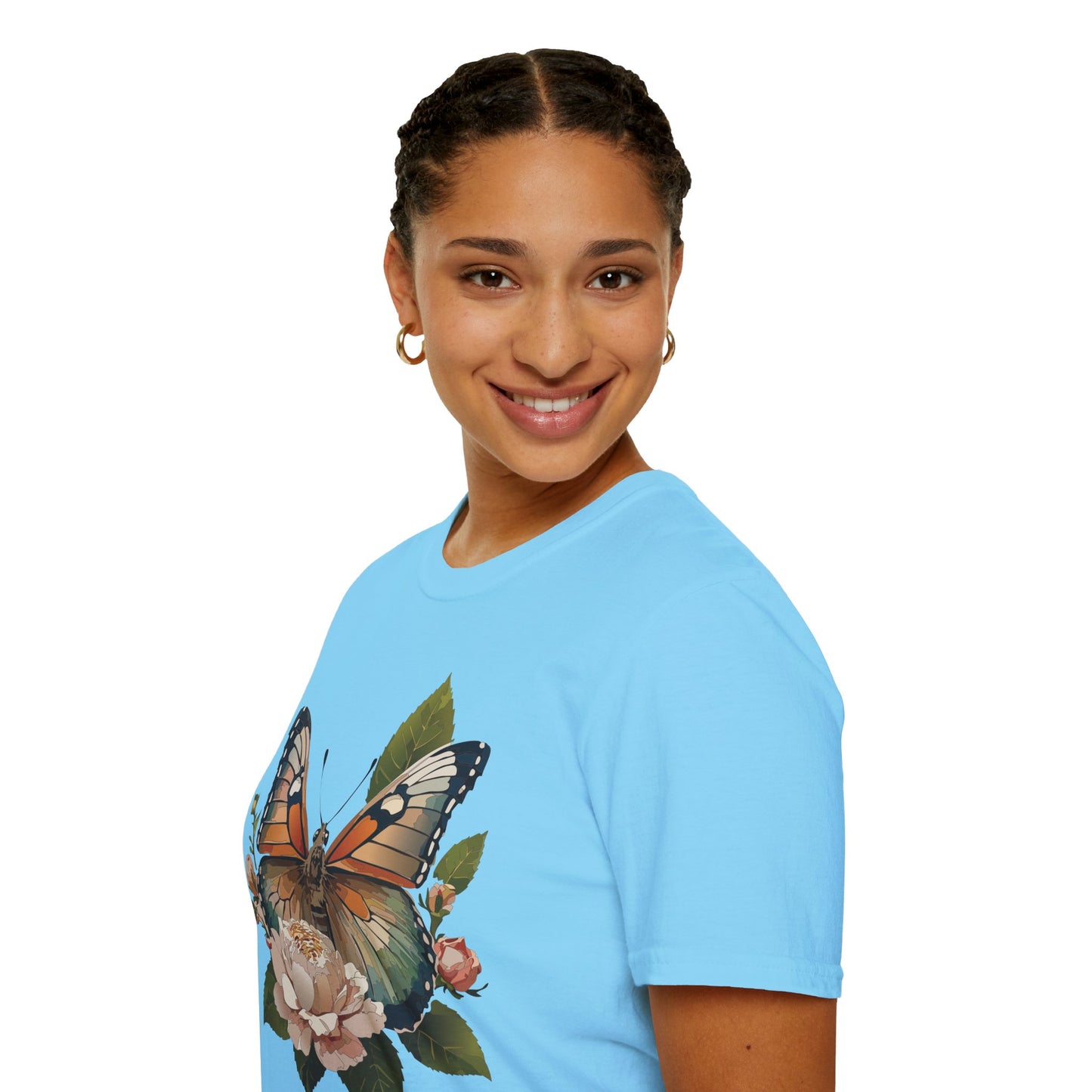 Butterfly Shirt, T Shirt with Butterfly, Monarch Shirt