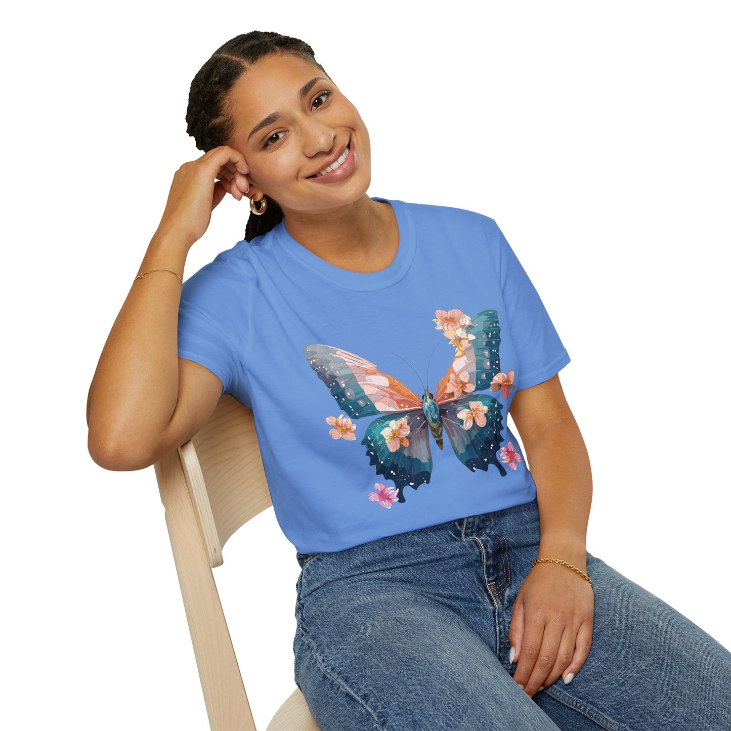 Butterfly Shirt, T Shirt with Butterfly, Monarch Shirt