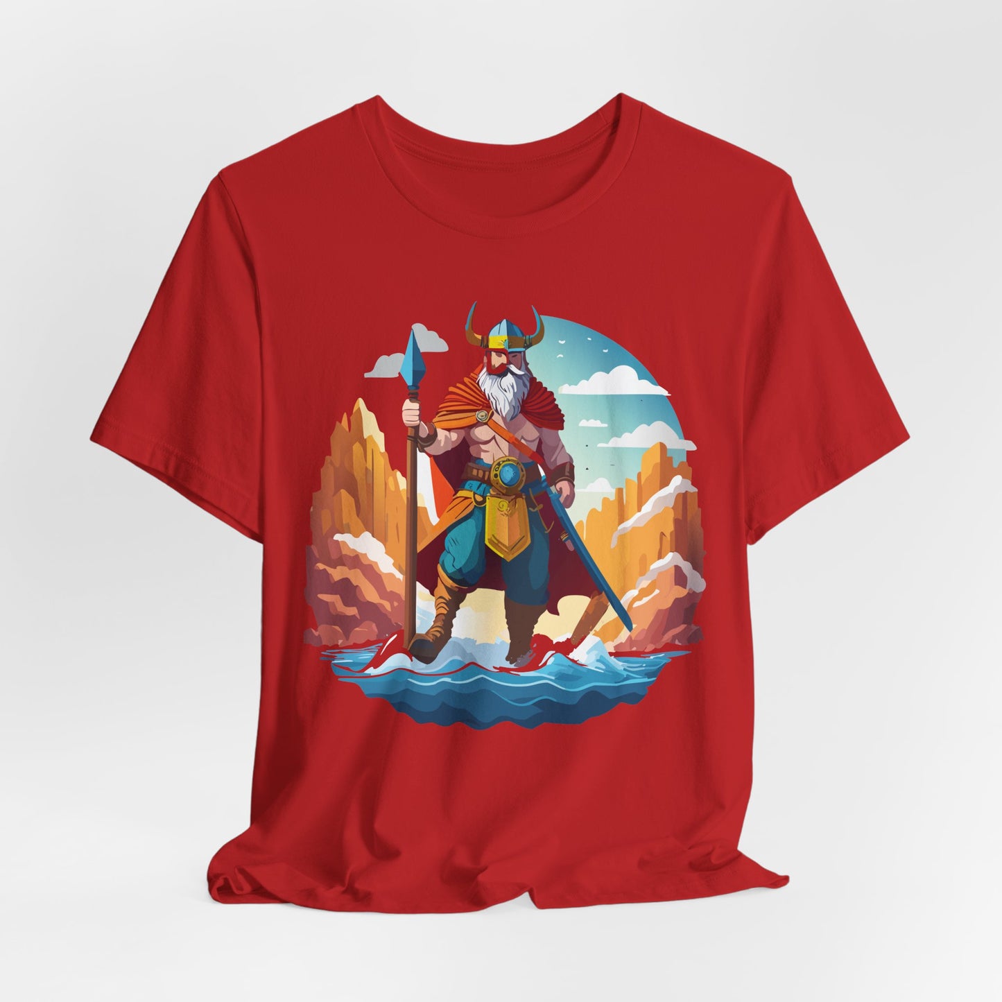 Unisex Viking Shirt, Nordic Shirt, Tee Shirt with Vikings