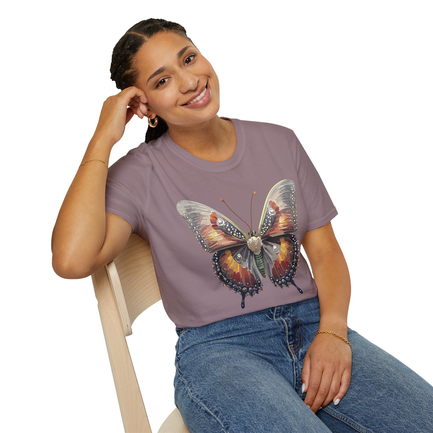 Butterfly Shirt, T Shirt with Butterfly, Monarch Shirt