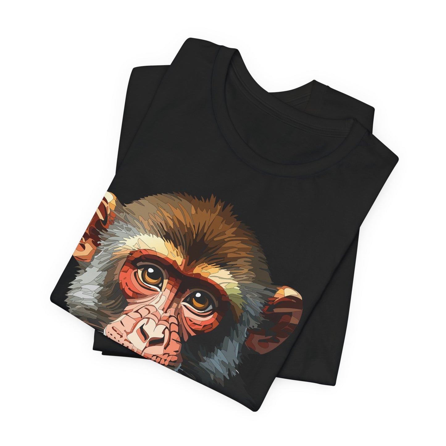 Unisex Animal Shirt, Tee Shirt with Animals, Art Design Tee Shirt, Wild Animals Shirt