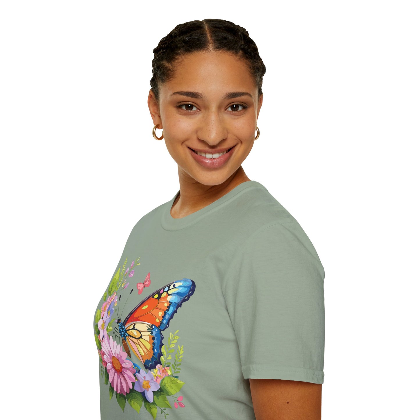 Butterfly Shirt, T Shirt with Butterfly, Monarch Shirt