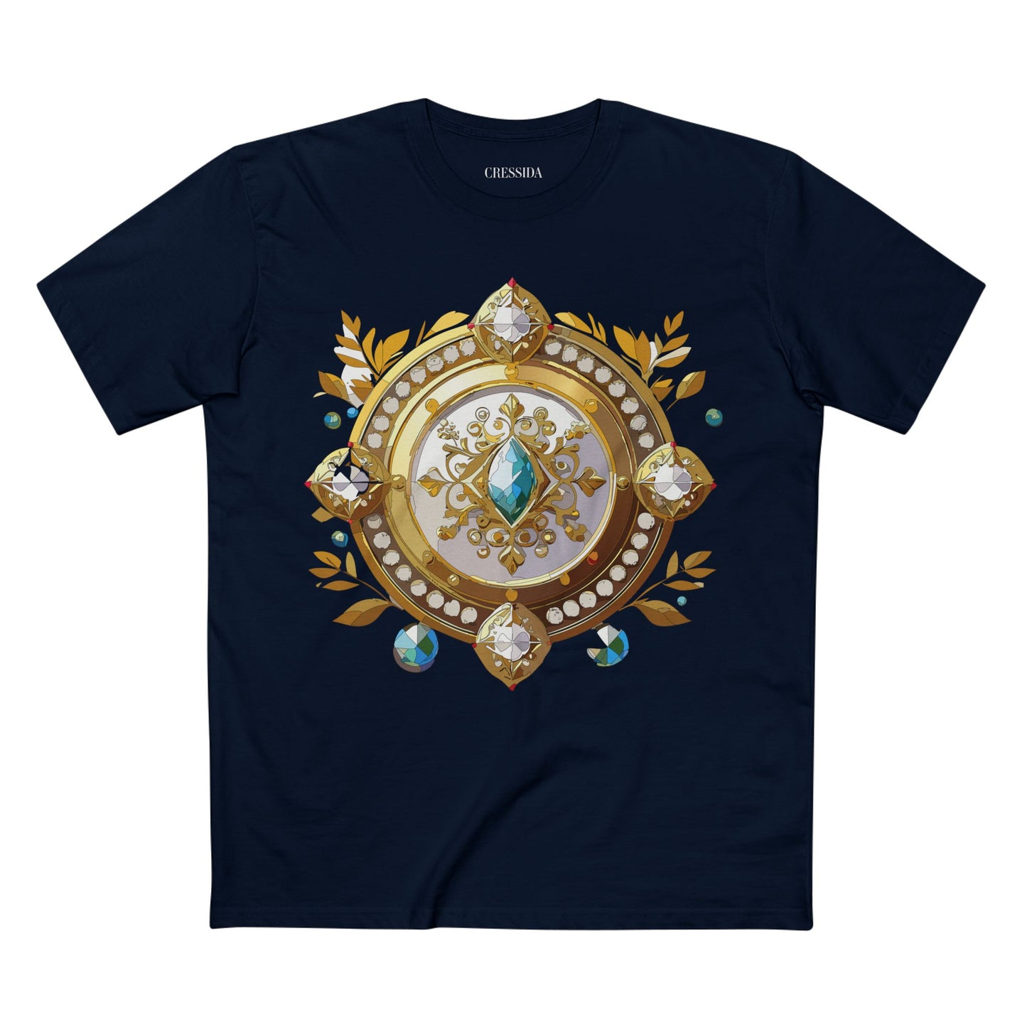 Medallion Shirt, Shirt with Medallion, Tee Shirt with Medal