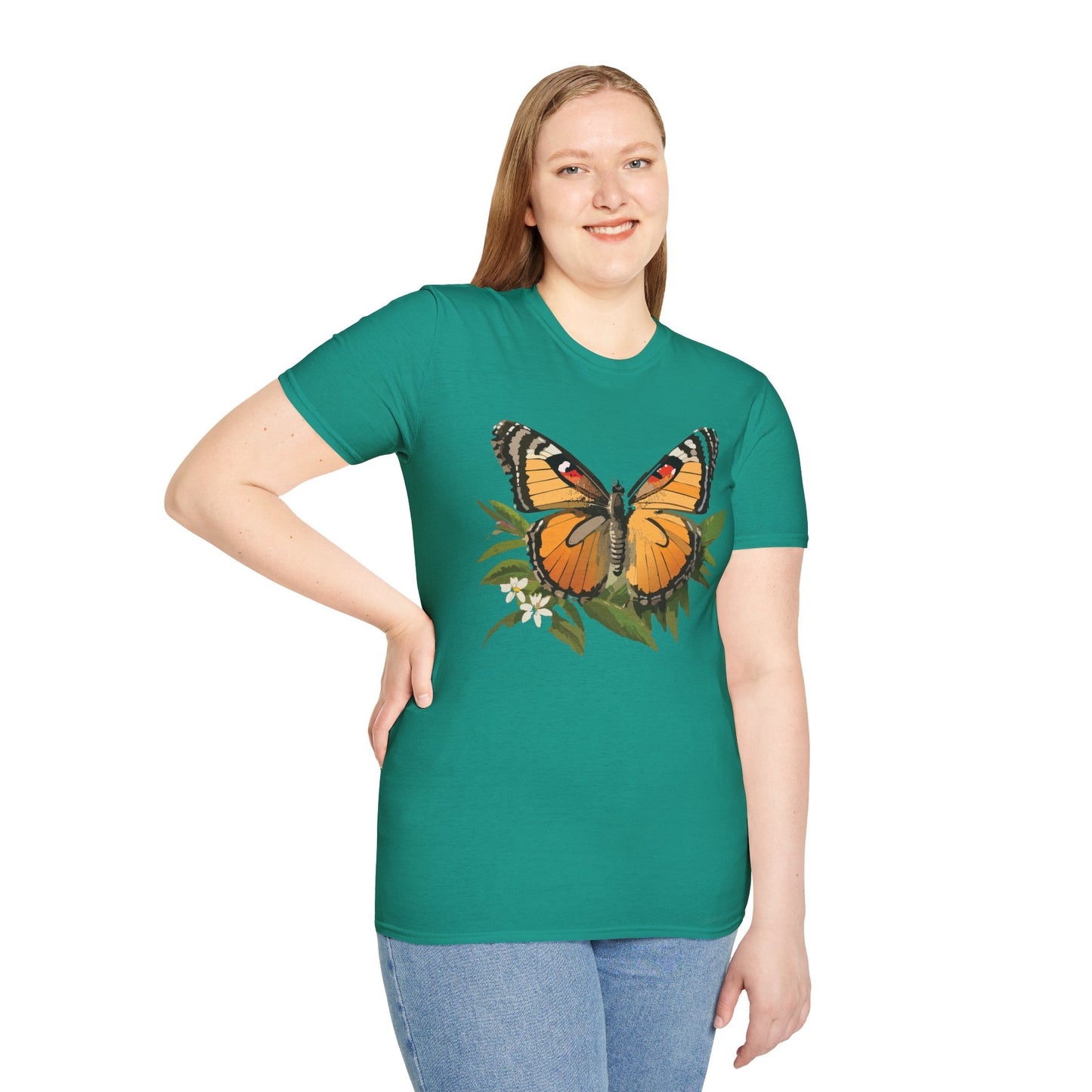 Butterfly Shirt, T Shirt with Butterfly, Monarch Shirt