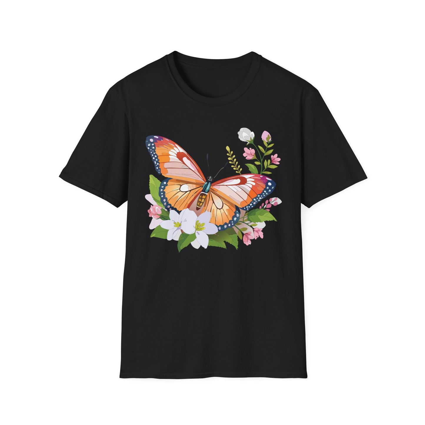 Butterfly Shirt, T Shirt with Butterfly, Monarch Shirt