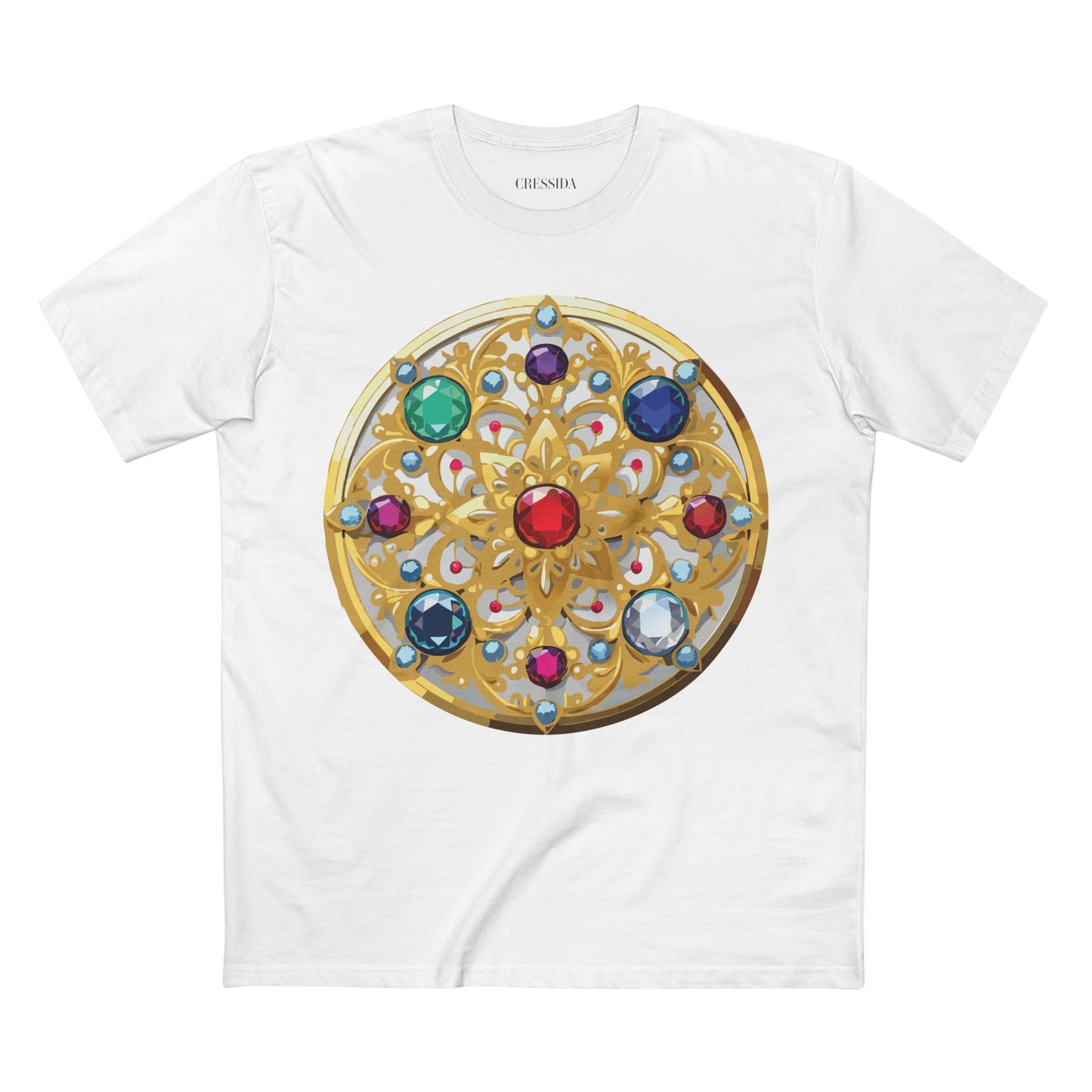 Medallion Shirt, Shirt with Medallion, Tee Shirt with Medal