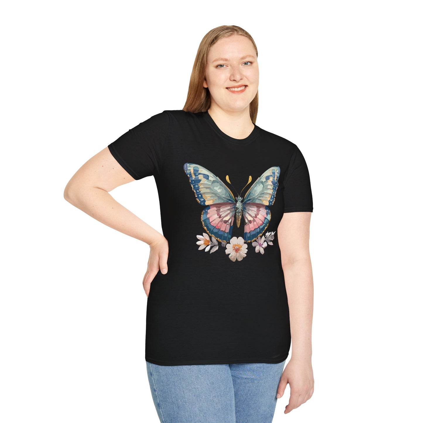 Butterfly Shirt, T Shirt with Butterfly, Monarch Shirt