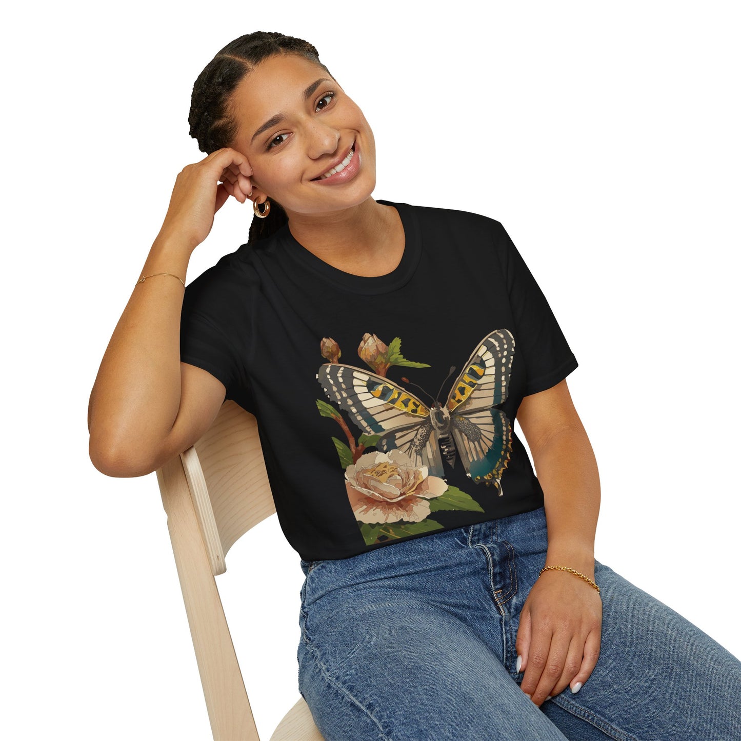 Butterfly Shirt, T Shirt with Butterfly, Monarch Shirt