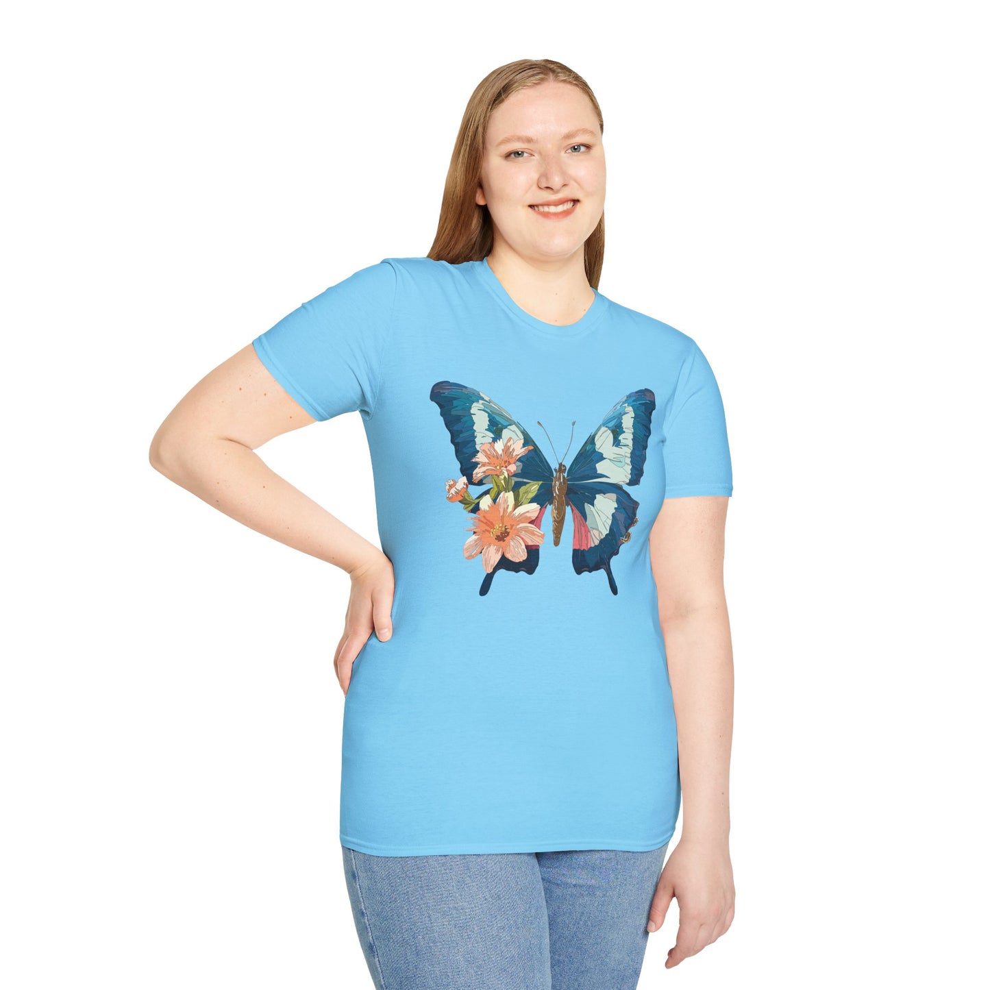 Butterfly Shirt, T Shirt with Butterfly, Monarch Shirt