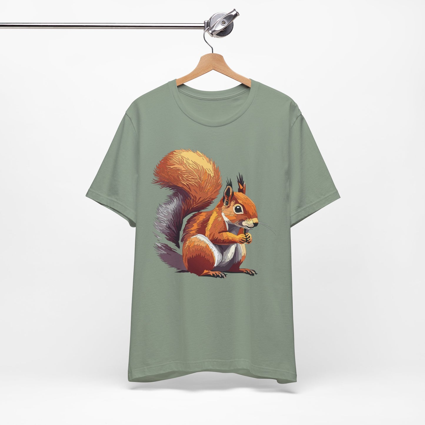Unisex Animal Shirt, Tee Shirt with Animals, Art Design Tee Shirt, Wild Animals Shirt