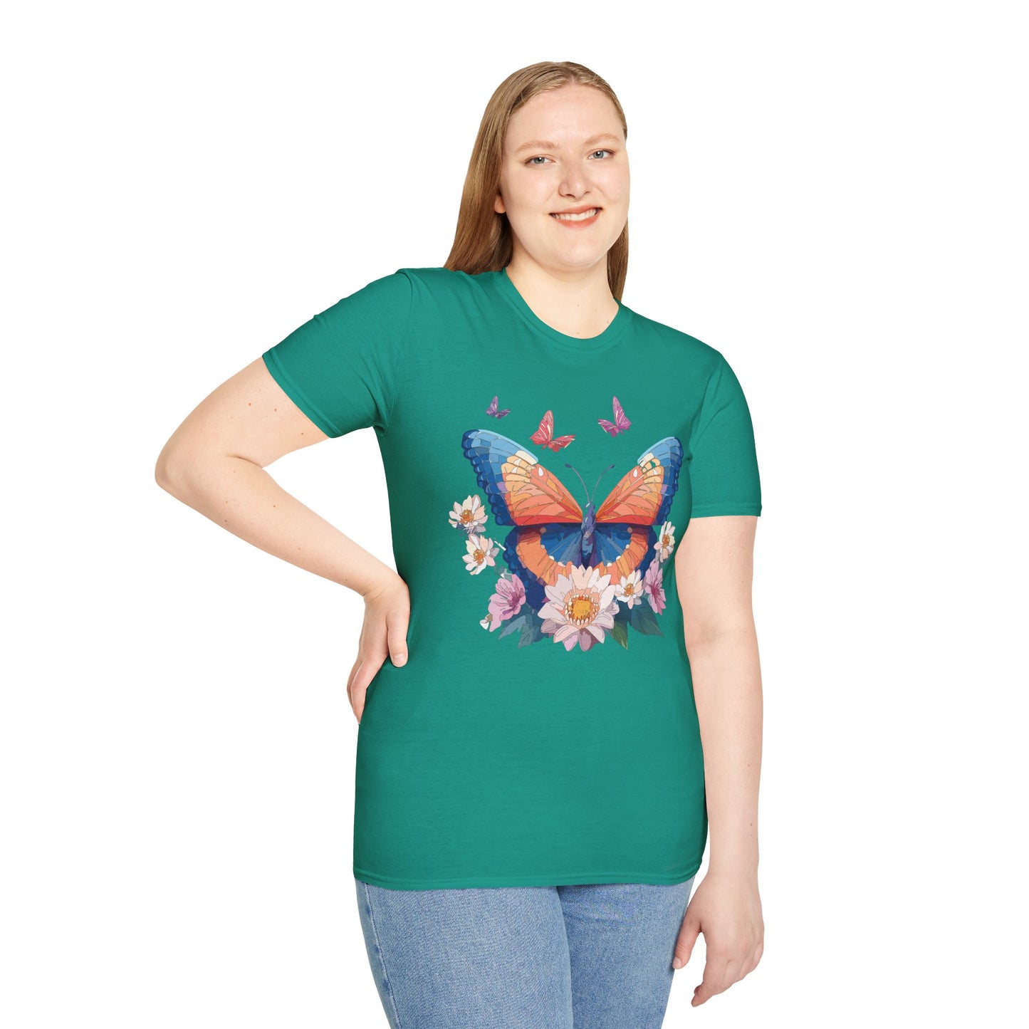 Butterfly Shirt, T Shirt with Butterfly, Monarch Shirt