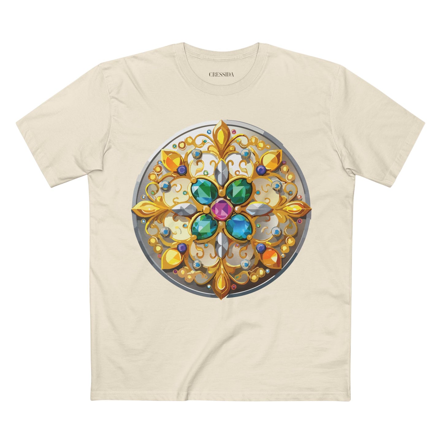 Medallion Shirt, Shirt with Medallion, Tee Shirt with Medal