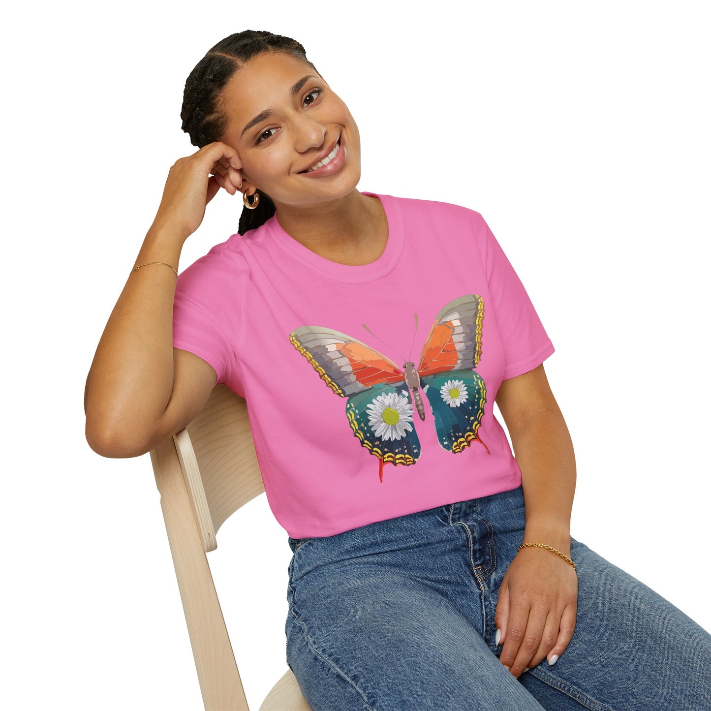Butterfly Shirt, T Shirt with Butterfly, Monarch Shirt