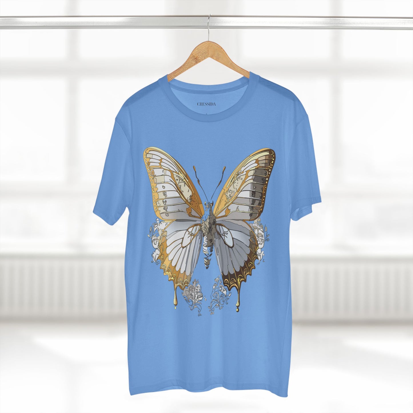 Butterfly shirt, Shirt with Butterfly, Tee Shirt with Antique Butterfly