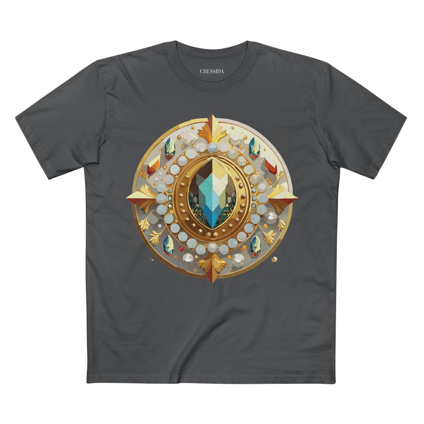 Medallion Shirt, Shirt with Medallion, Tee Shirt with Medal