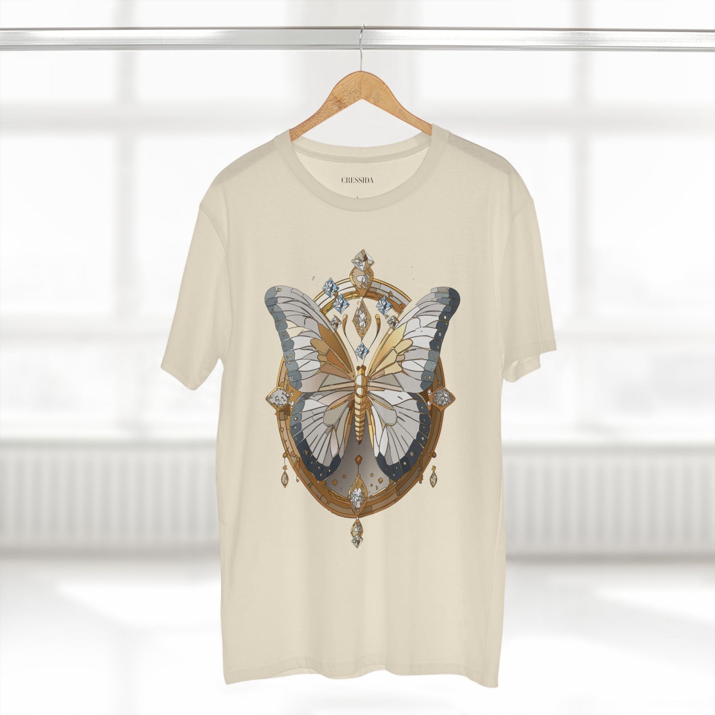 Butterfly shirt, Shirt with Butterfly, Tee Shirt with Antique Butterfly