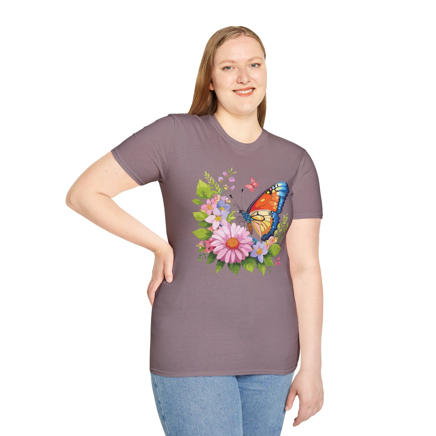 Butterfly Shirt, T Shirt with Butterfly, Monarch Shirt