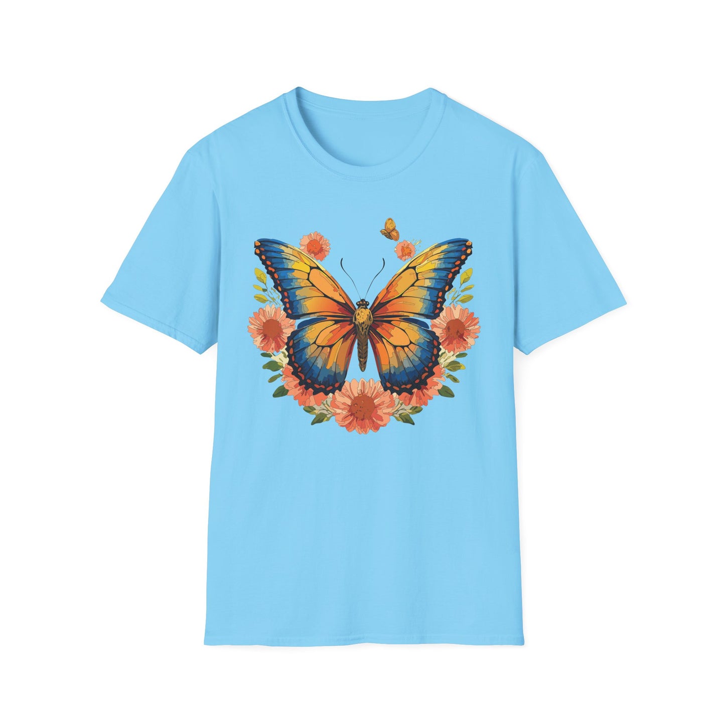 Butterfly Shirt, T Shirt with Butterfly, Monarch Shirt