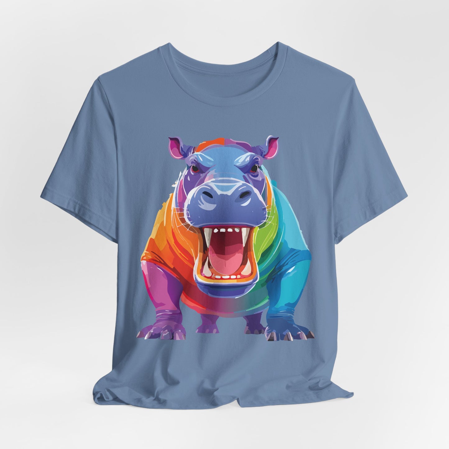 Unisex Animal Shirt, Tee Shirt with Animals, Art Design Tee Shirt, Wild Animals Shirt