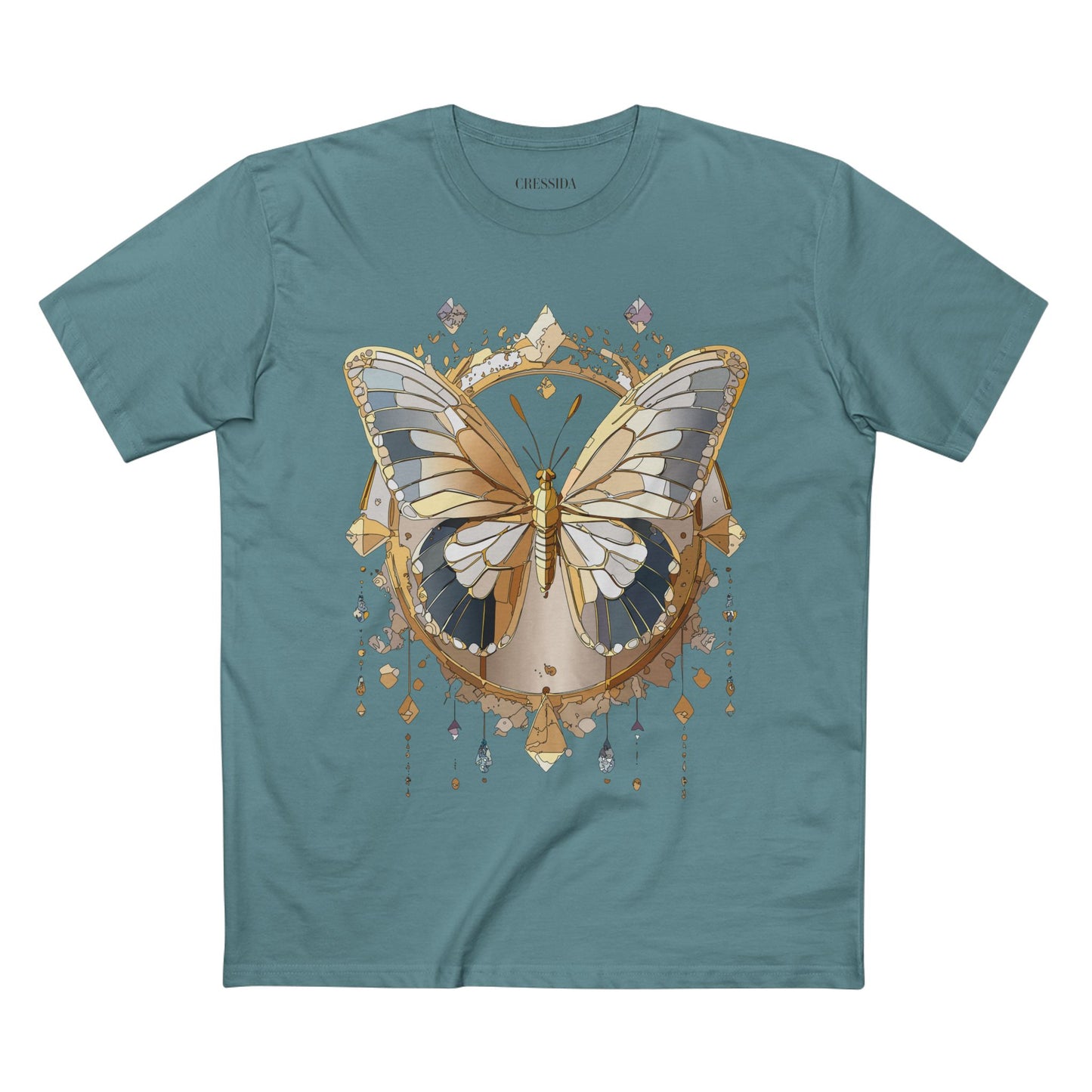 Butterfly shirt, Shirt with Butterfly, Tee Shirt with Antique Butterfly