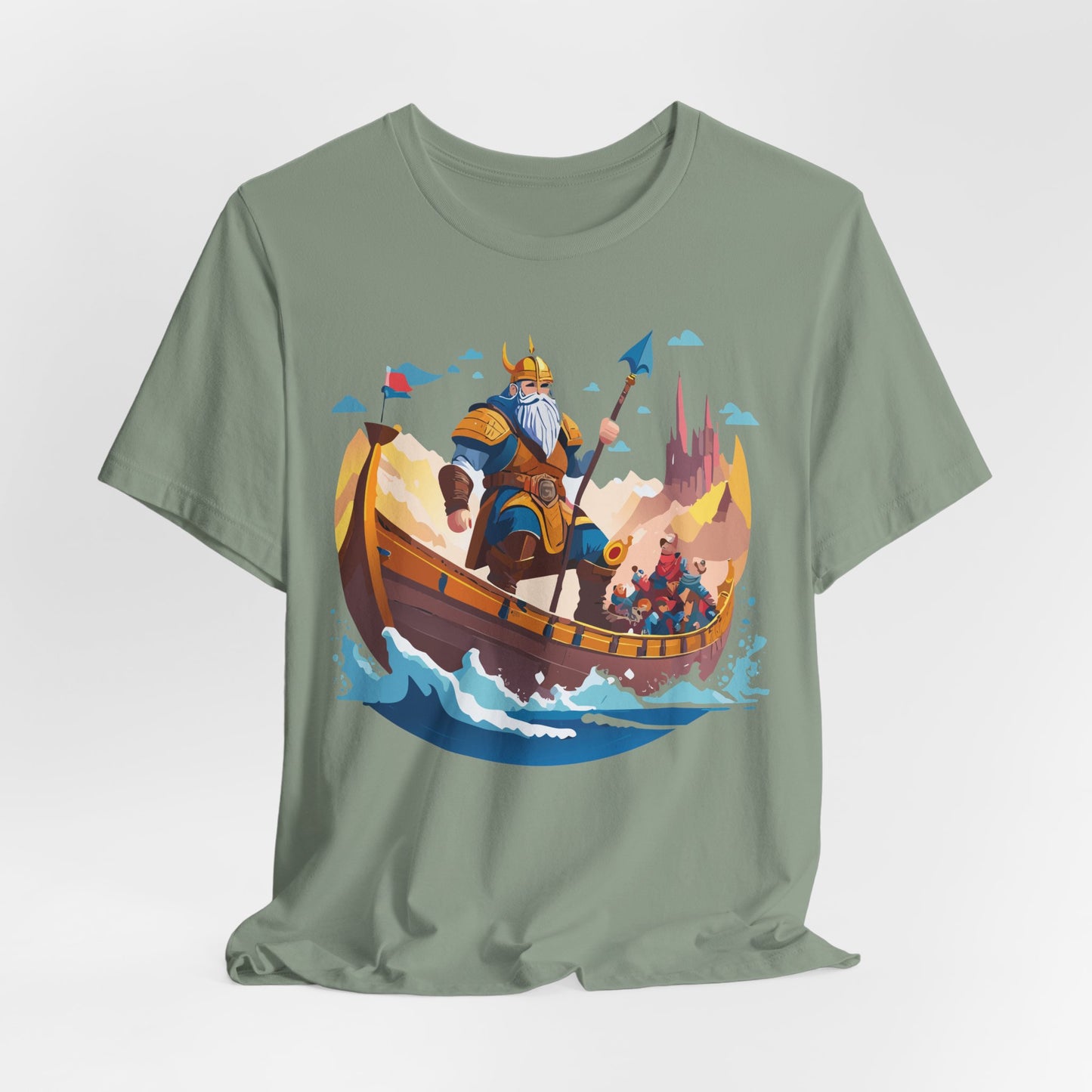 Unisex Viking Shirt, Nordic Shirt, Tee Shirt with Vikings