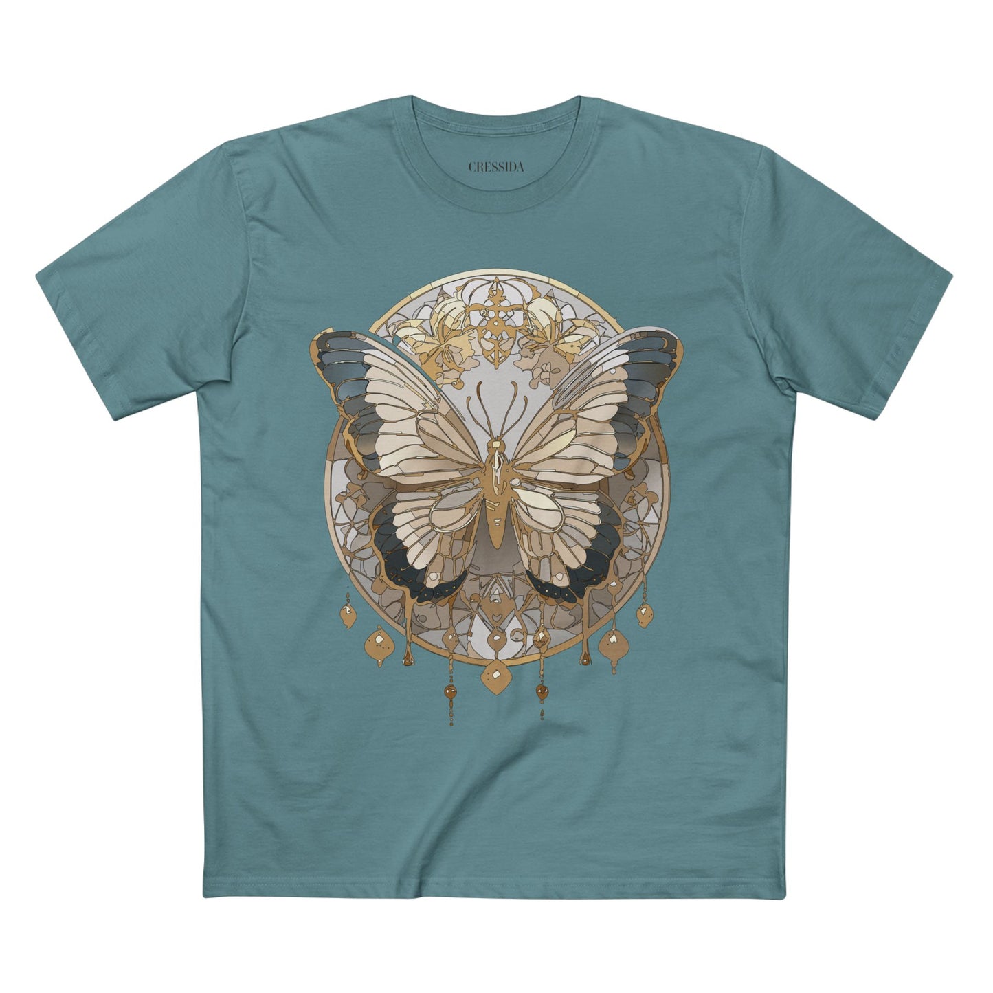 Butterfly shirt, Shirt with Butterfly, Tee Shirt with Antique Butterfly