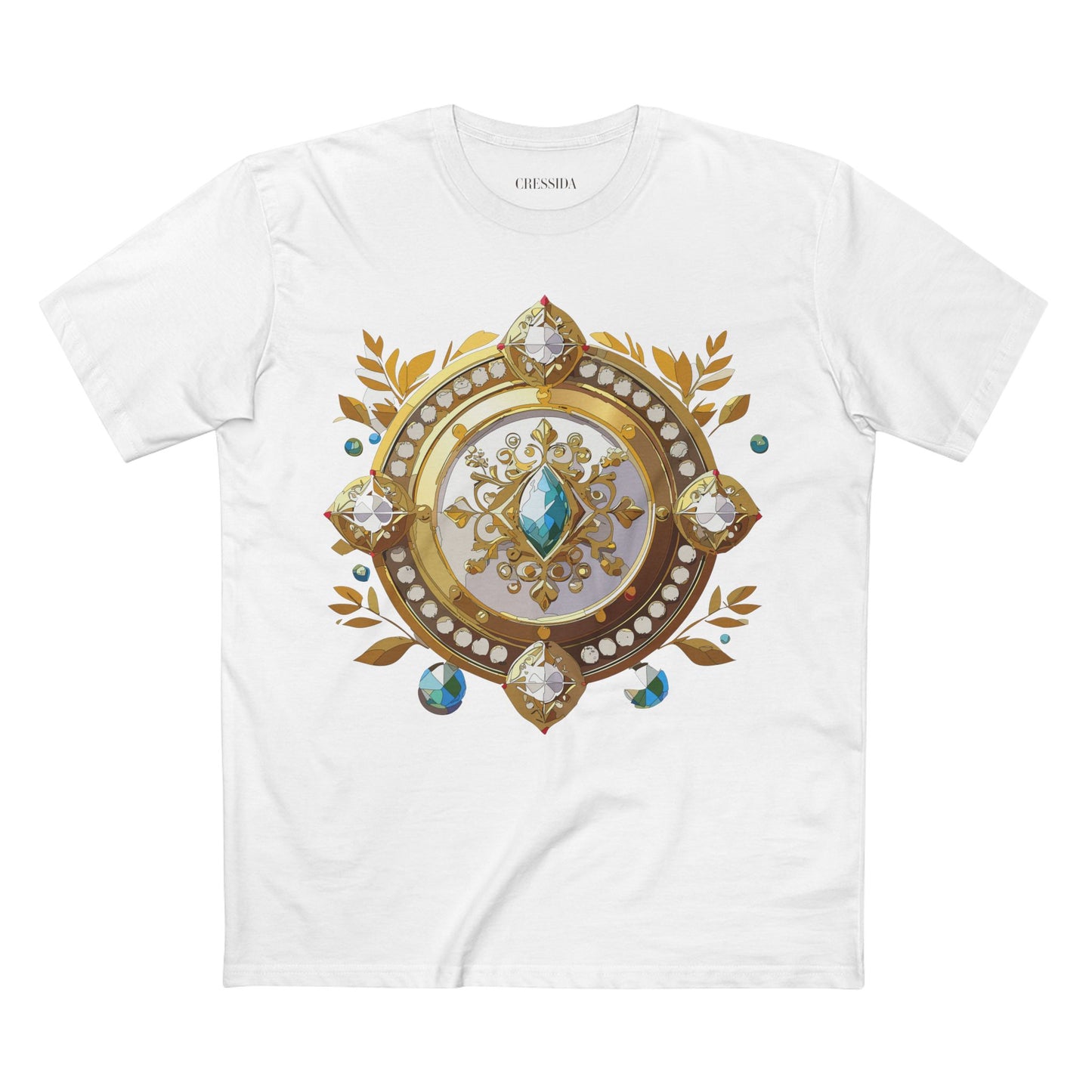 Medallion Shirt, Shirt with Medallion, Tee Shirt with Medal