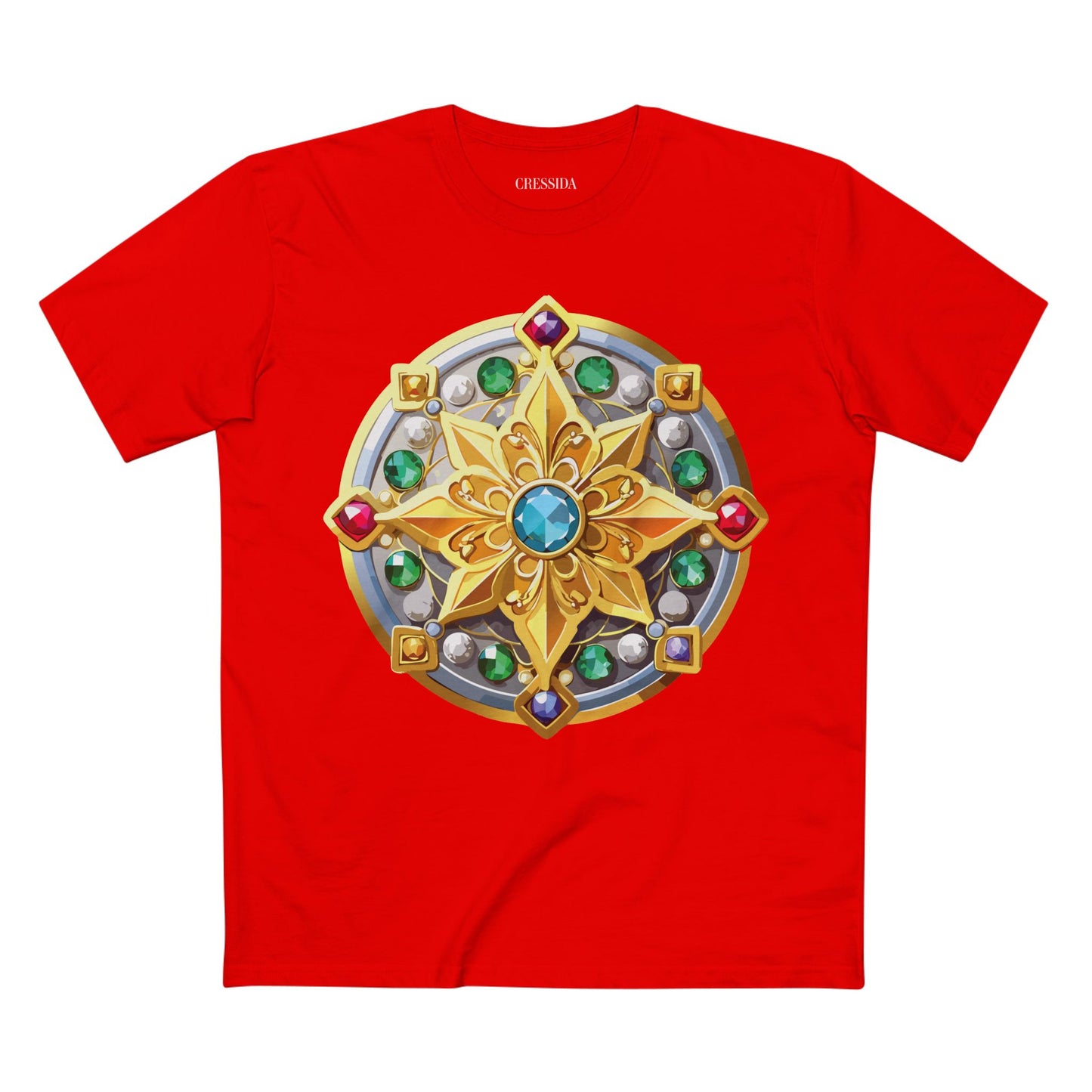 Medallion Shirt, Shirt with Medallion, Tee Shirt with Medal