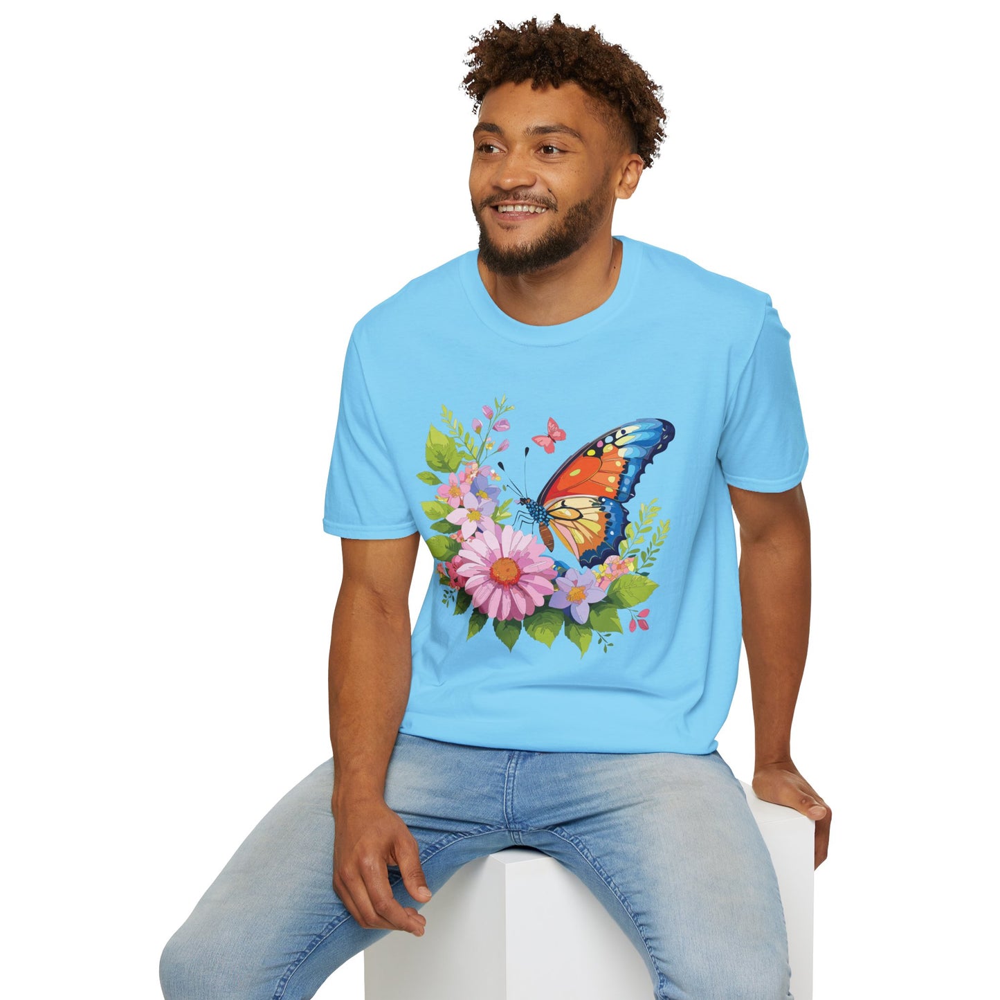 Butterfly Shirt, T Shirt with Butterfly, Monarch Shirt