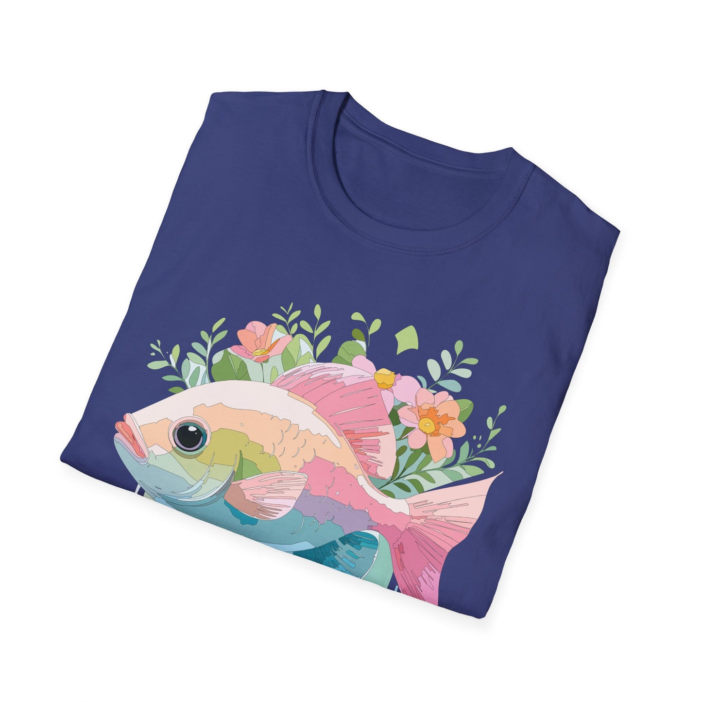 Fish Art Design Shirt, T Shirt with Fish, Graphic Shirt, Tee Shirt with Graphic Design, Shirt with Fish Graphic Art