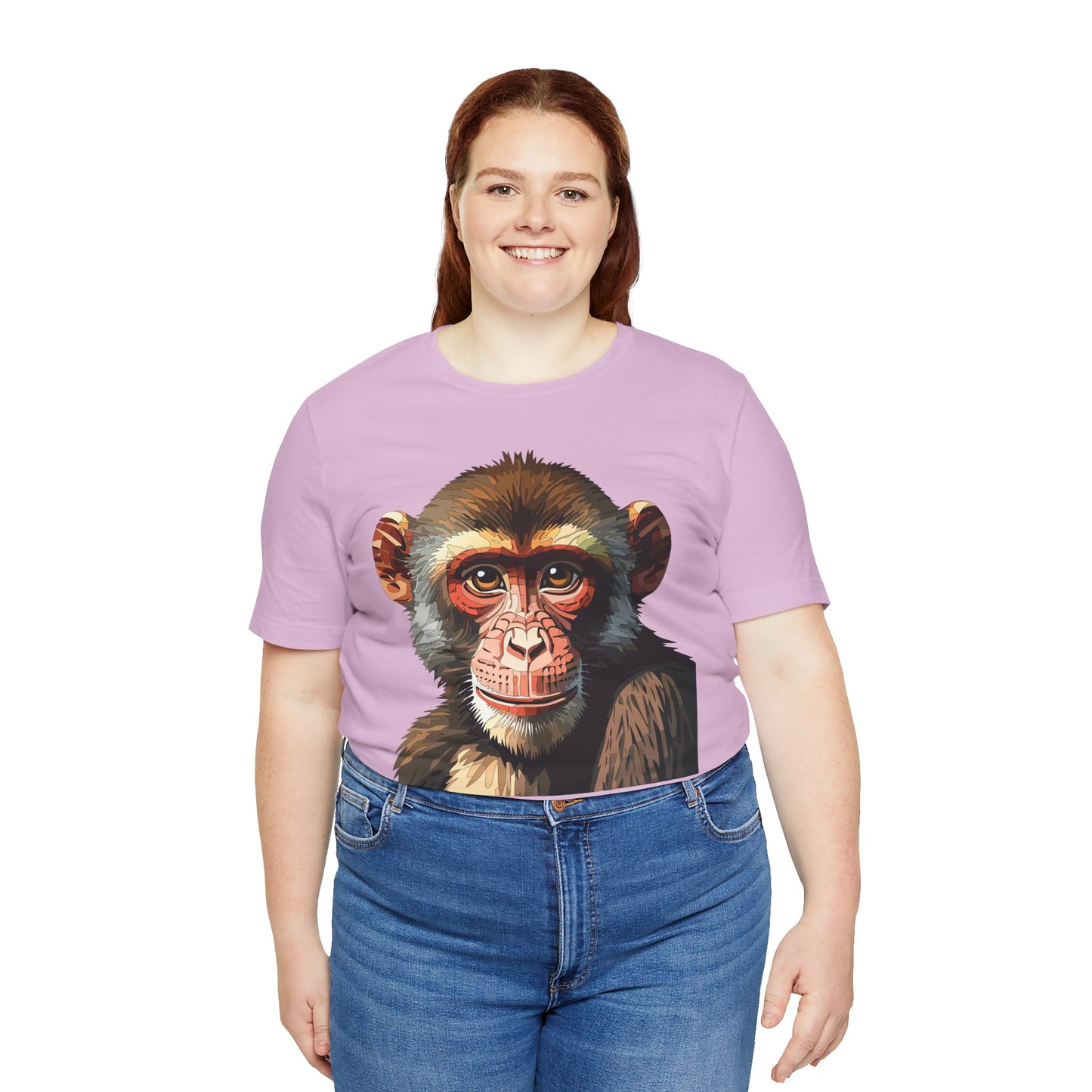 Unisex Animal Shirt, Tee Shirt with Animals, Art Design Tee Shirt, Wild Animals Shirt
