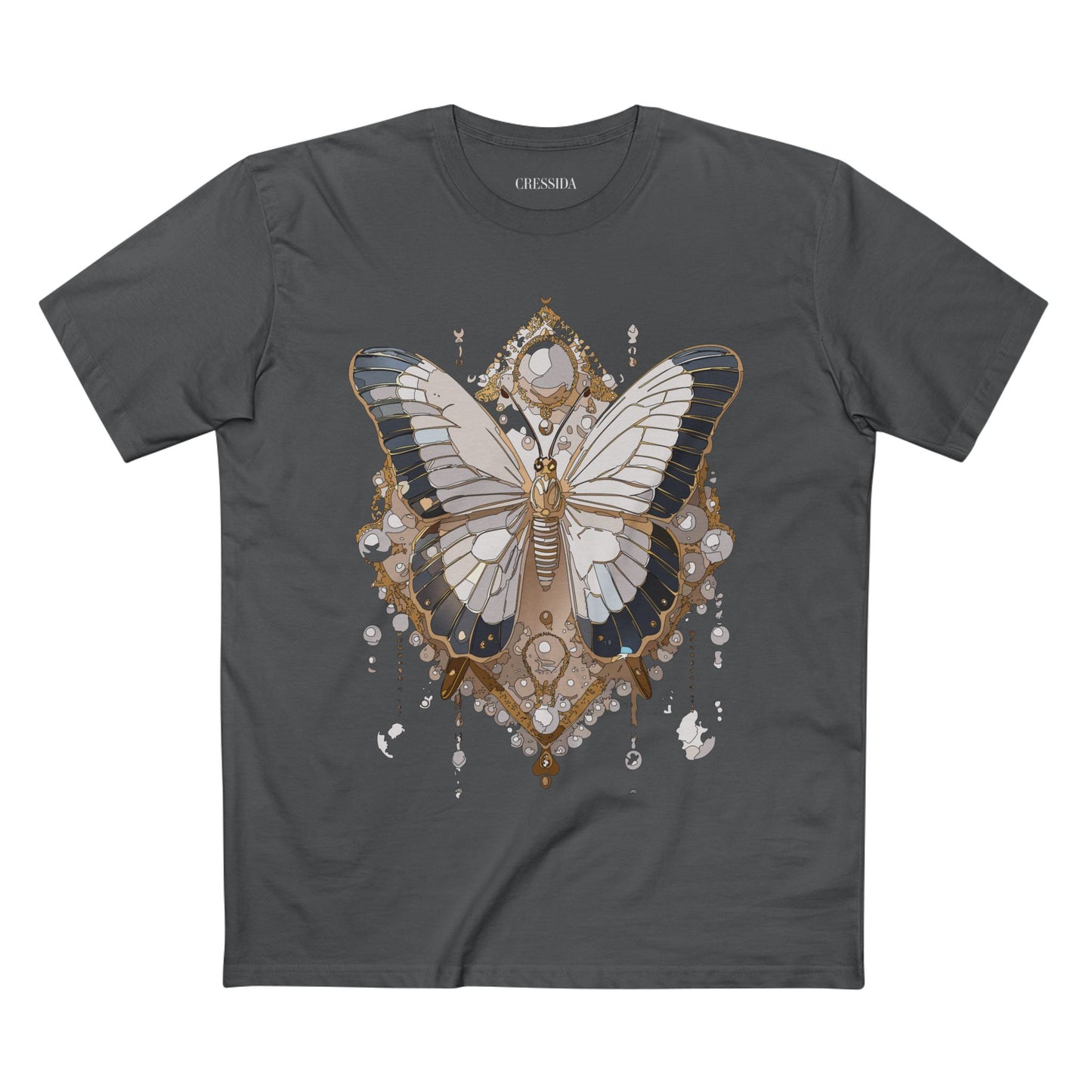 Butterfly shirt, Shirt with Butterfly, Tee Shirt with Antique Butterfly