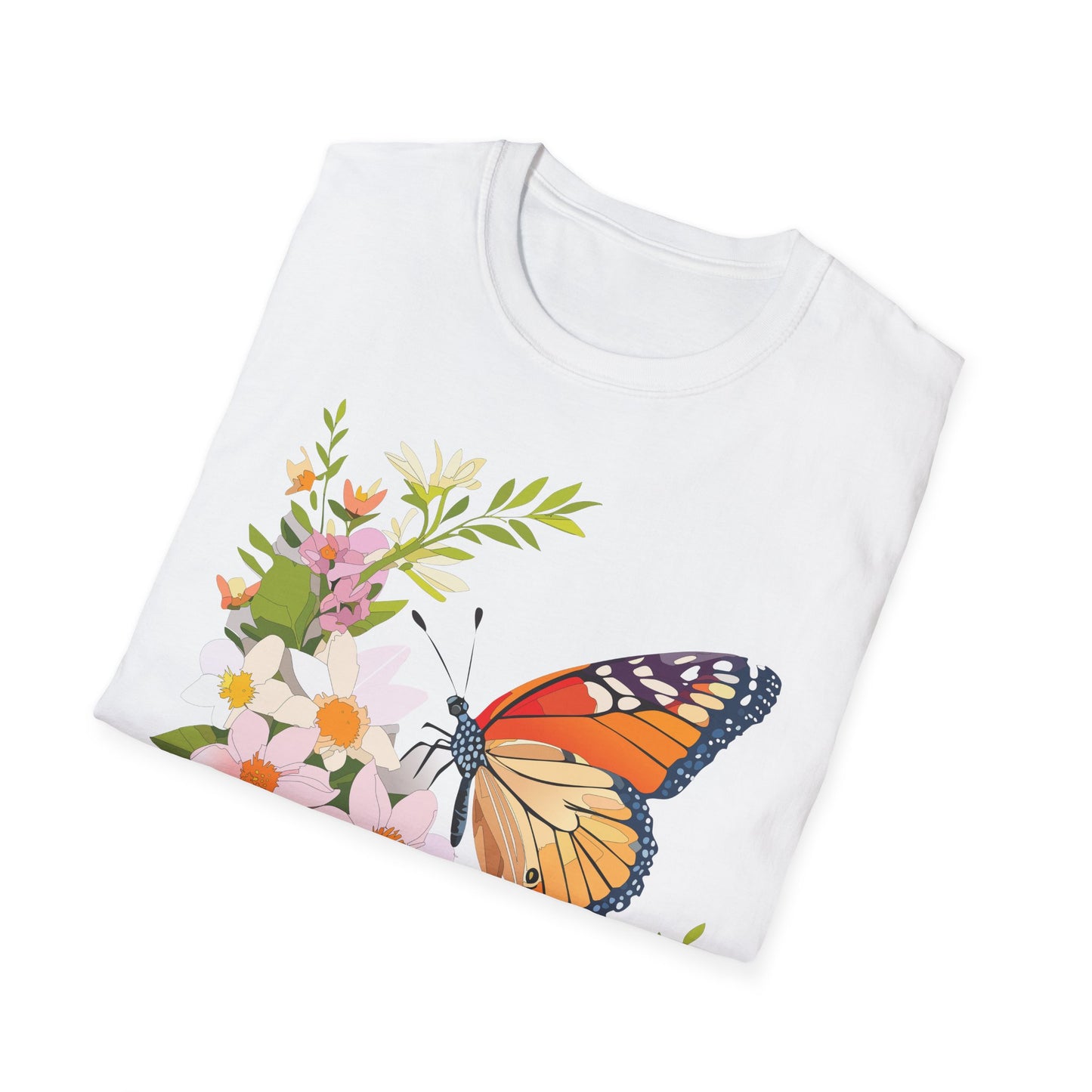 Butterfly Shirt, T Shirt with Butterfly, Monarch Shirt