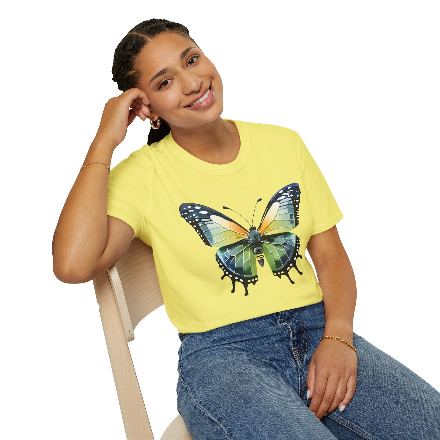 Butterfly Shirt, T Shirt with Butterfly, Monarch Shirt