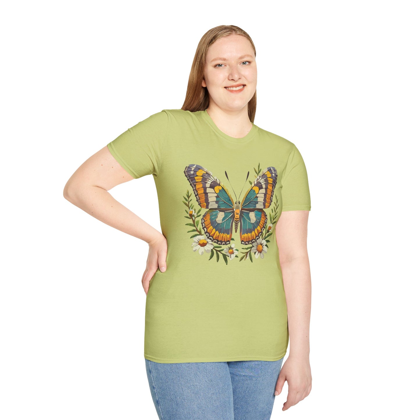 Butterfly Shirt, T Shirt with Butterfly, Monarch Shirt