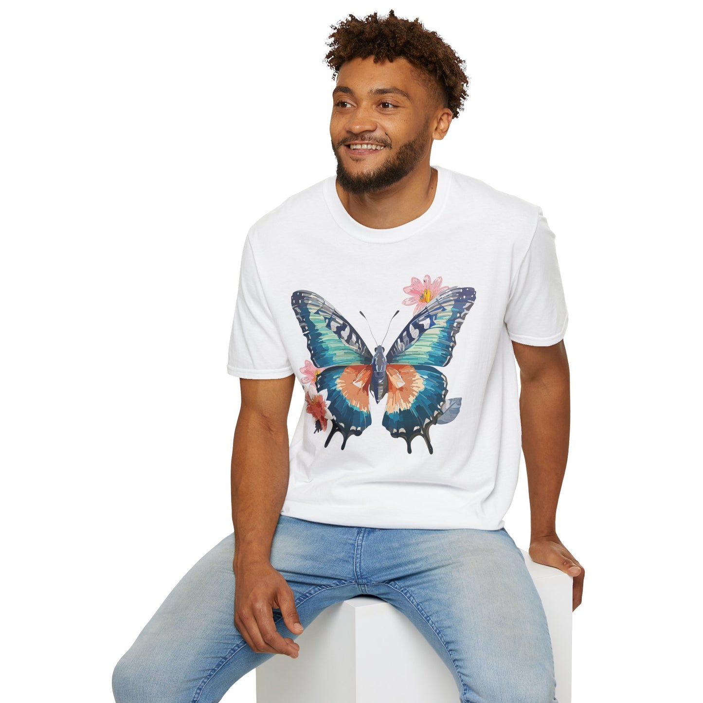 Butterfly Shirt, T Shirt with Butterfly, Monarch Shirt