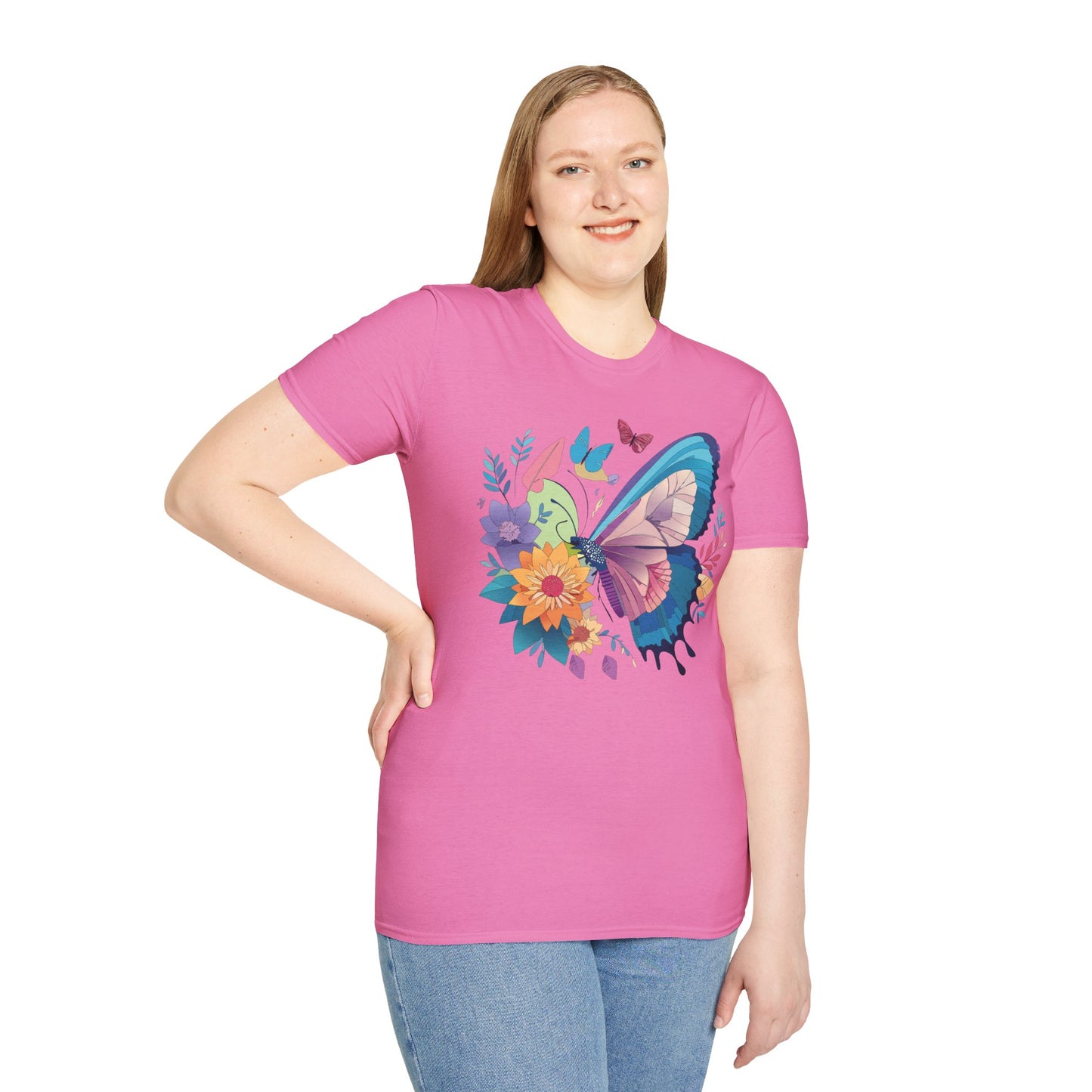 Butterfly Shirt, T Shirt with Butterfly, Monarch Shirt
